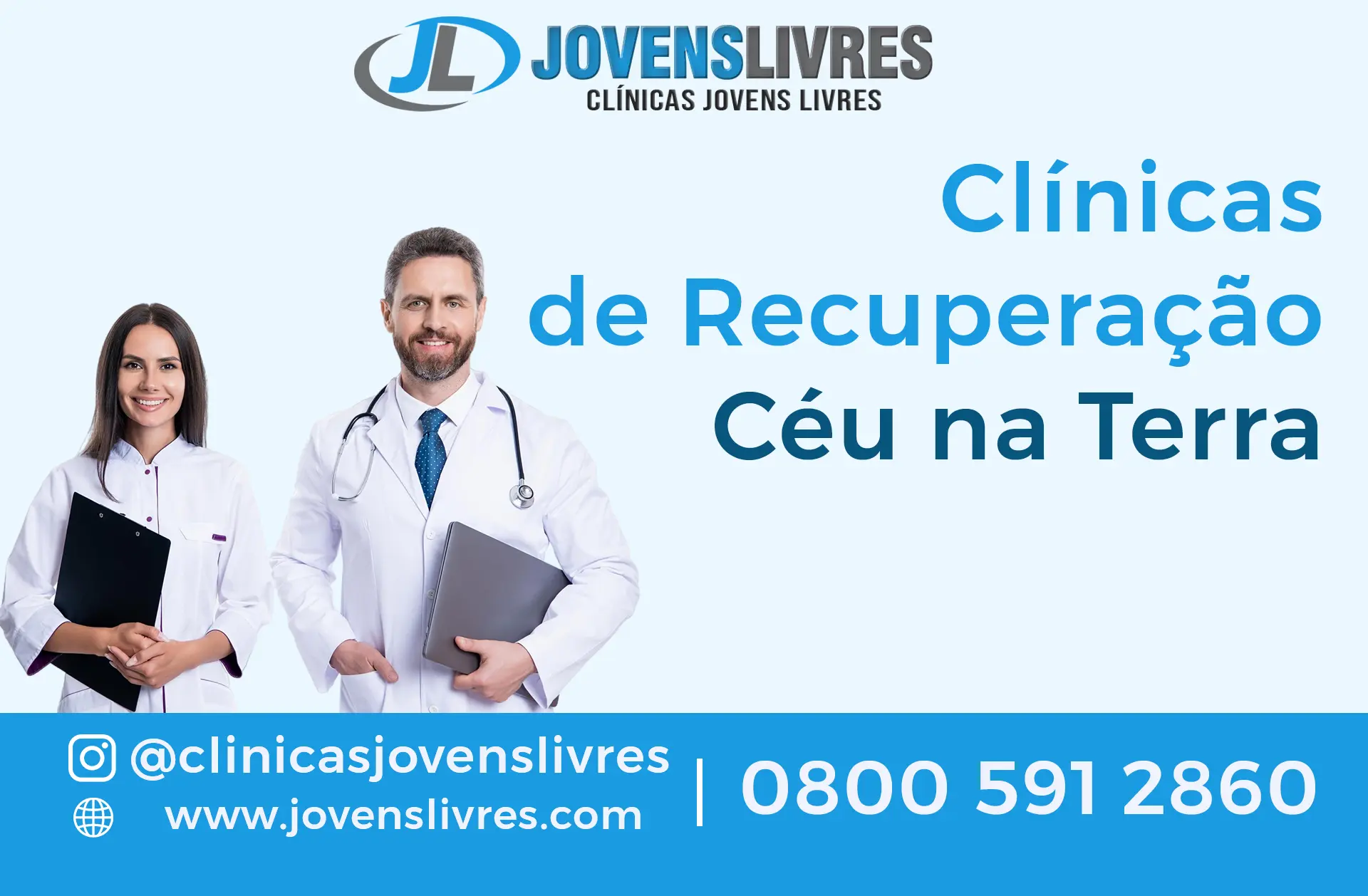 Clínica de Recuperação Céu na Terra | Jovens Livres