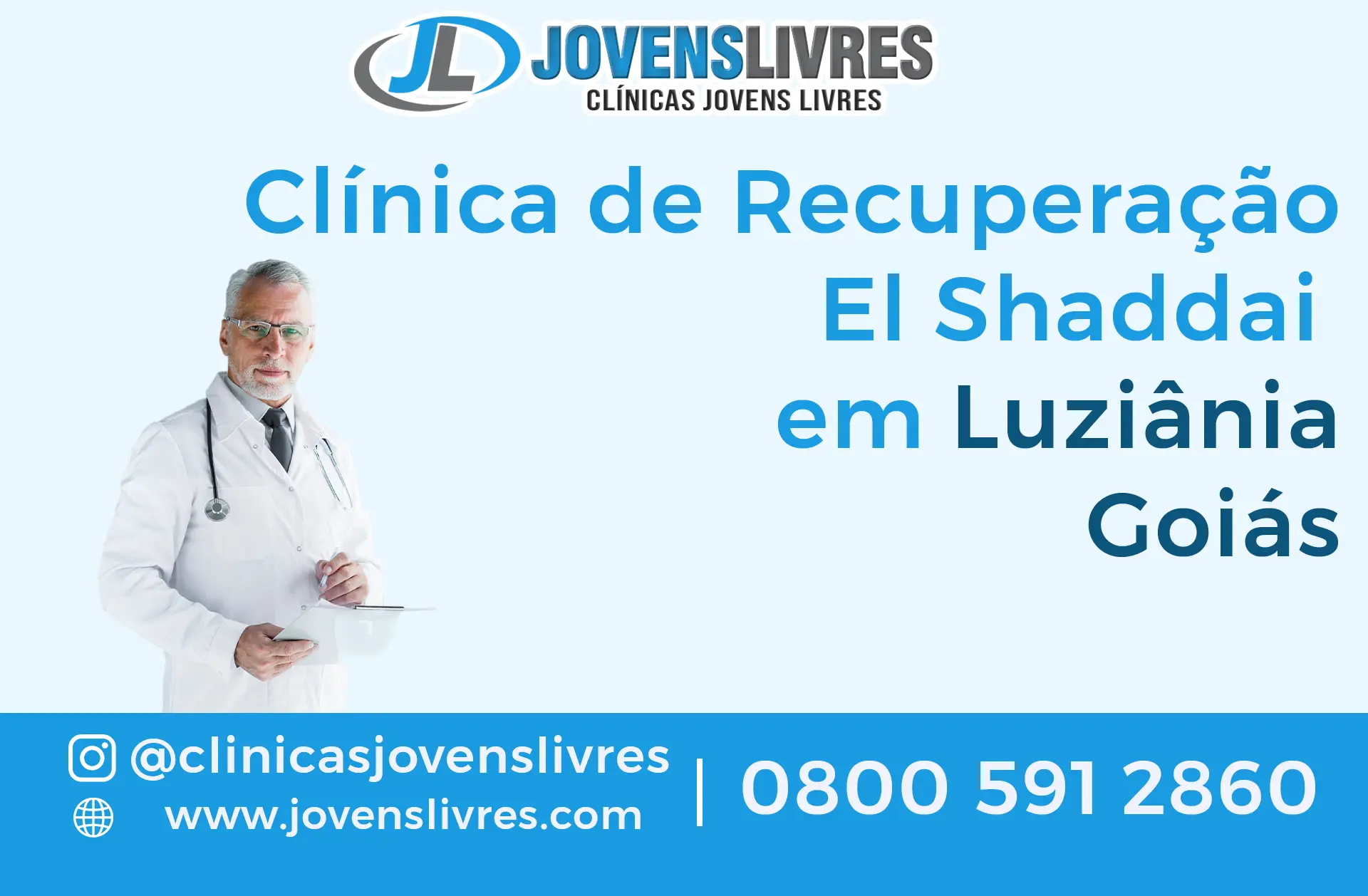 Clínica de Recuperação El Shaddai em Luziânia - Goiás