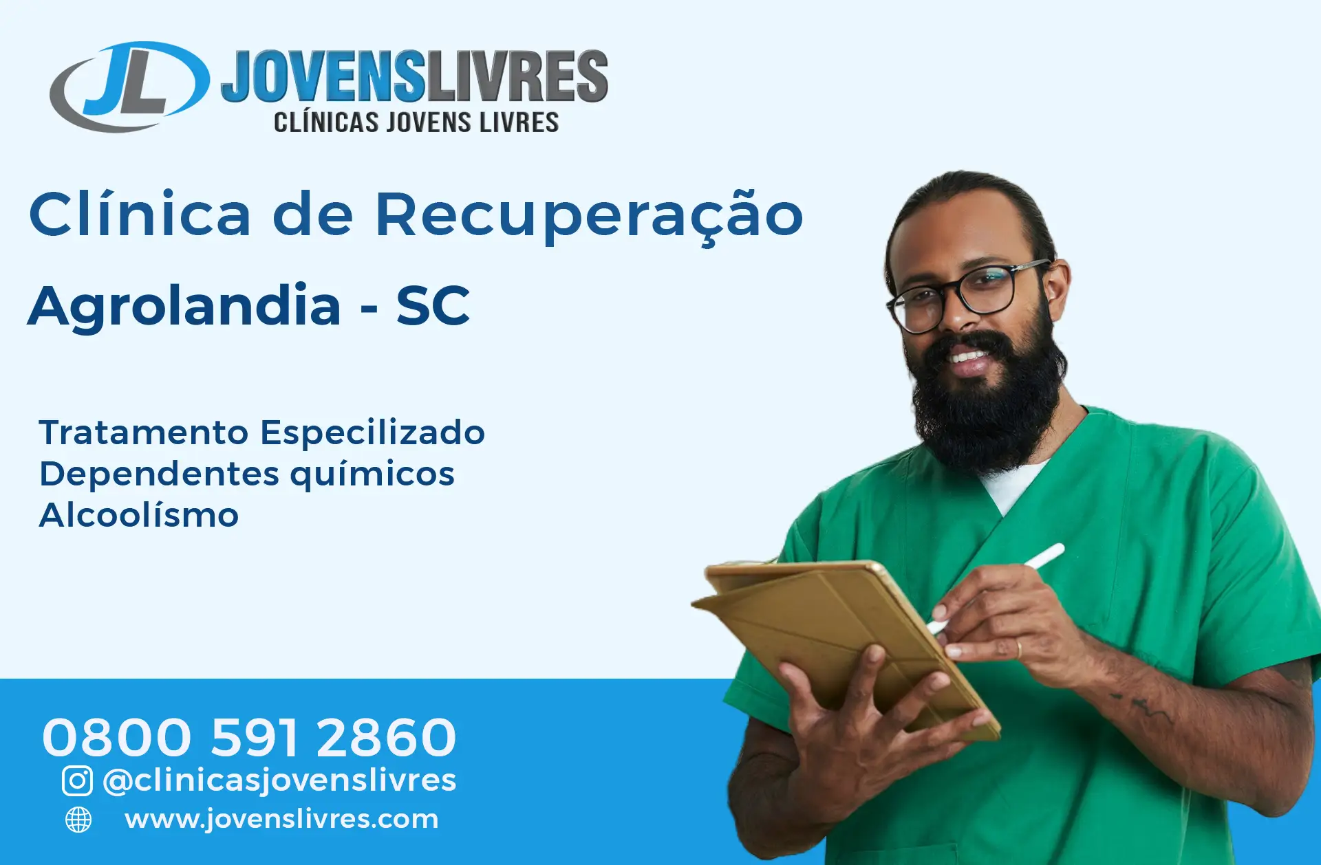 Clínica de Recuperação em Agrolândia - SC