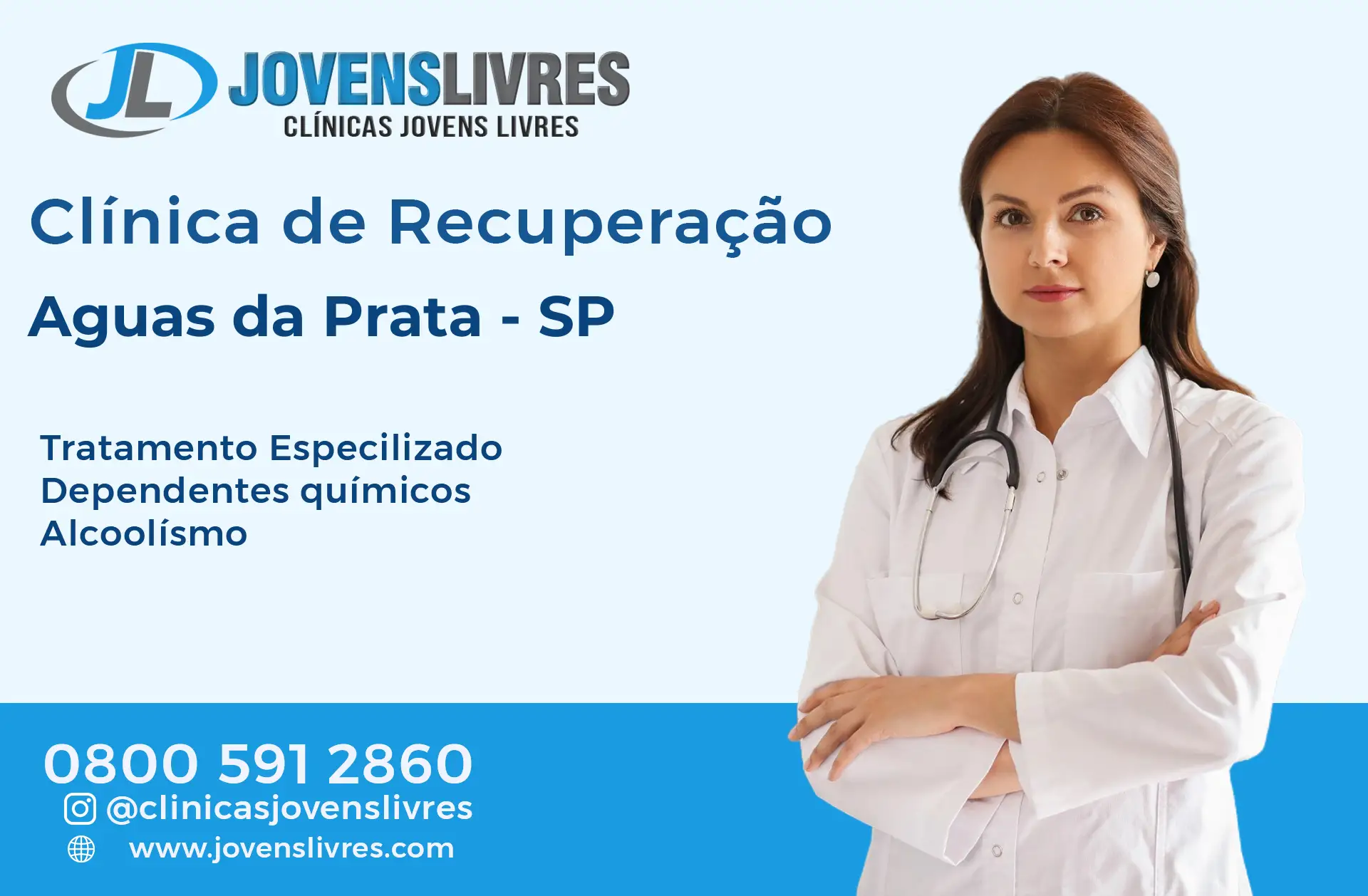 Clínica de Recuperação em Águas da Prata - SP