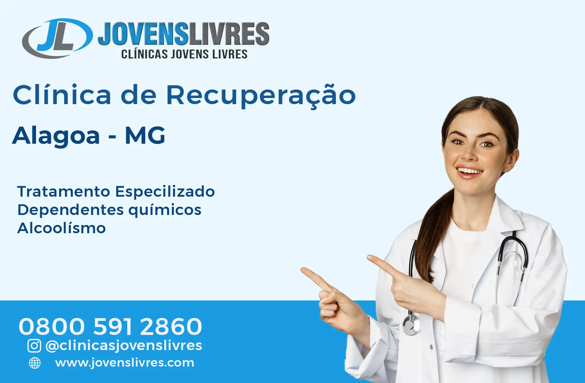 Clínica de Recuperação em Alagoa - MG