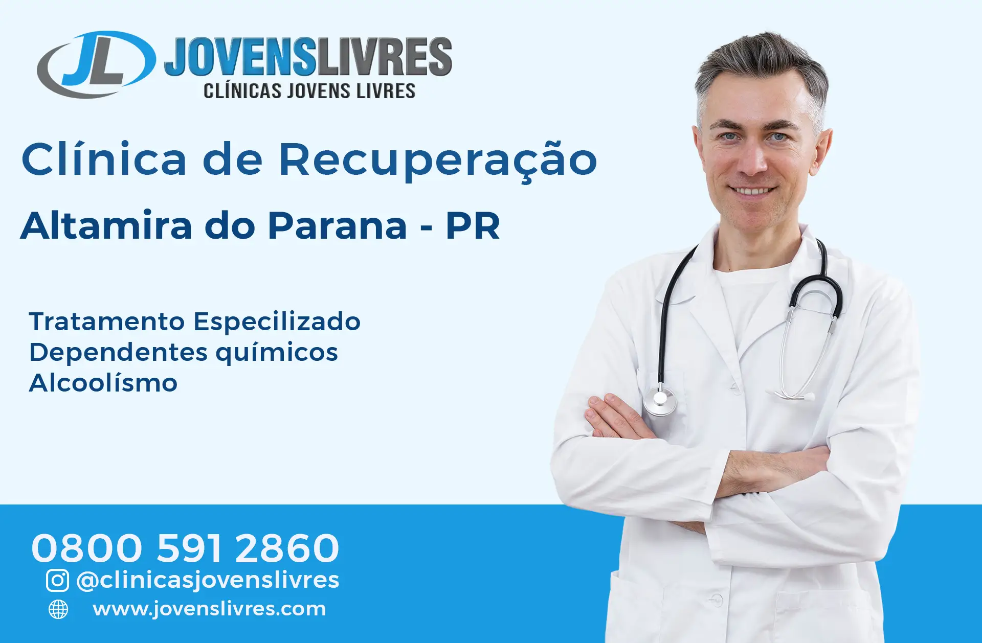 Clínica de Recuperação em Altamira do Paraná - PR