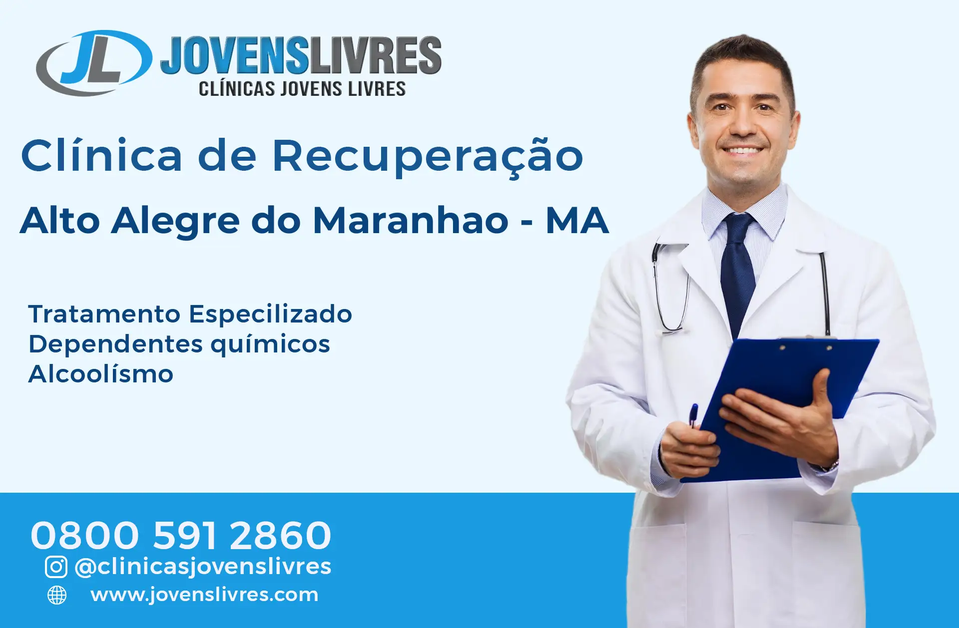 Clínica de Recuperação em Alto Alegre do Maranhão - MA