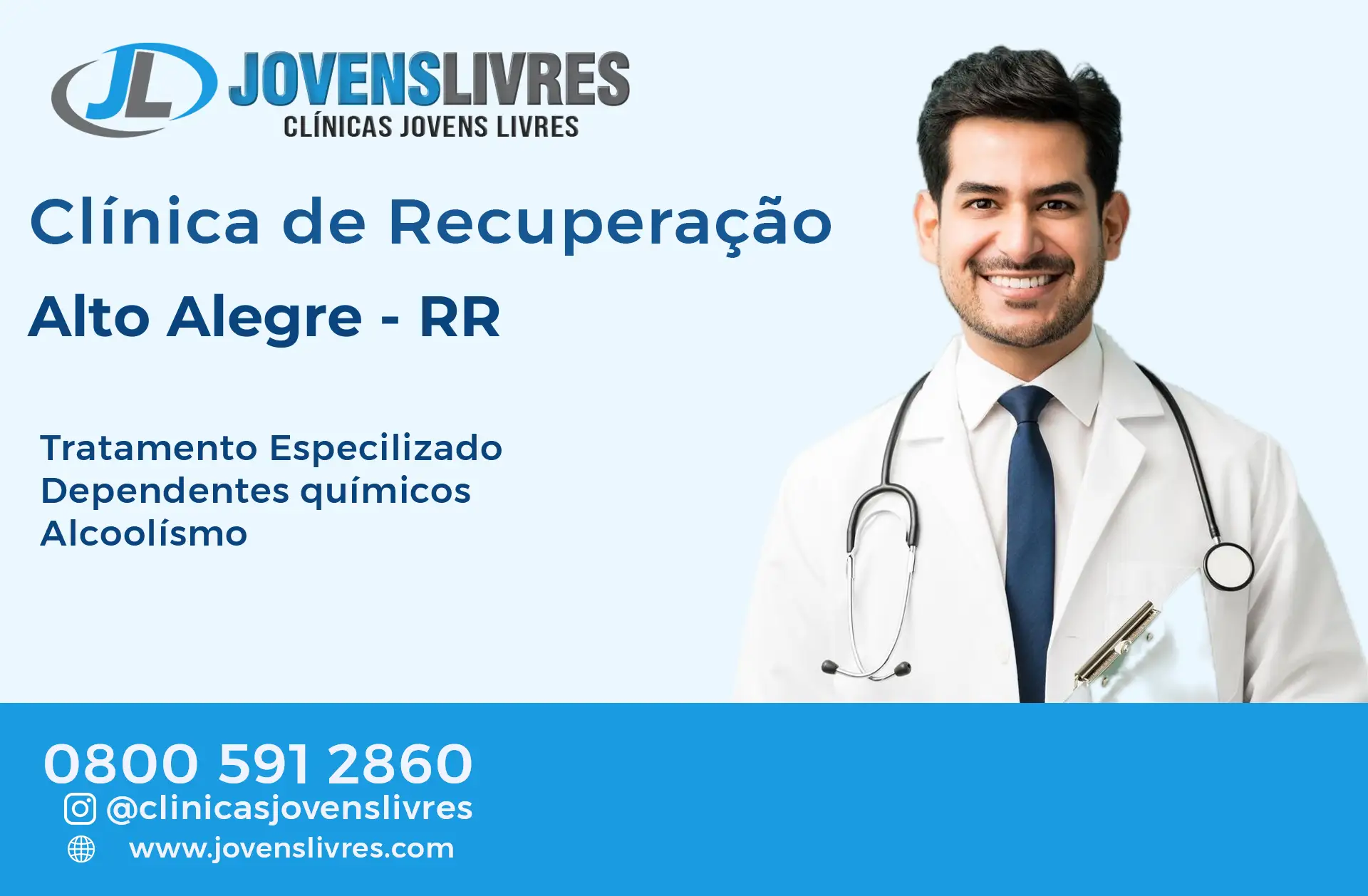 Clínica de Recuperação em Alto Alegre - RR