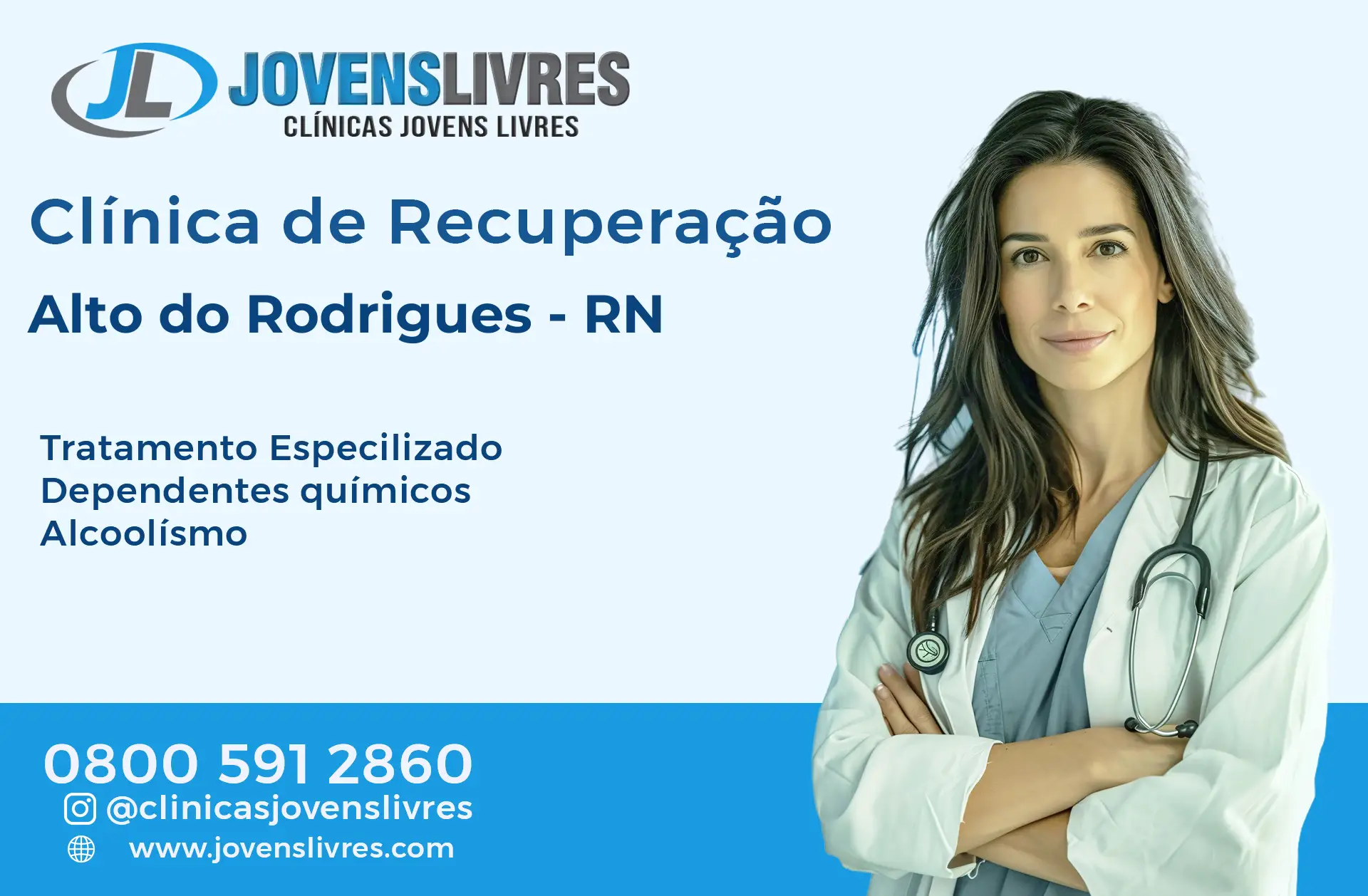 Clínica de Recuperação em Alto do Rodrigues - RN