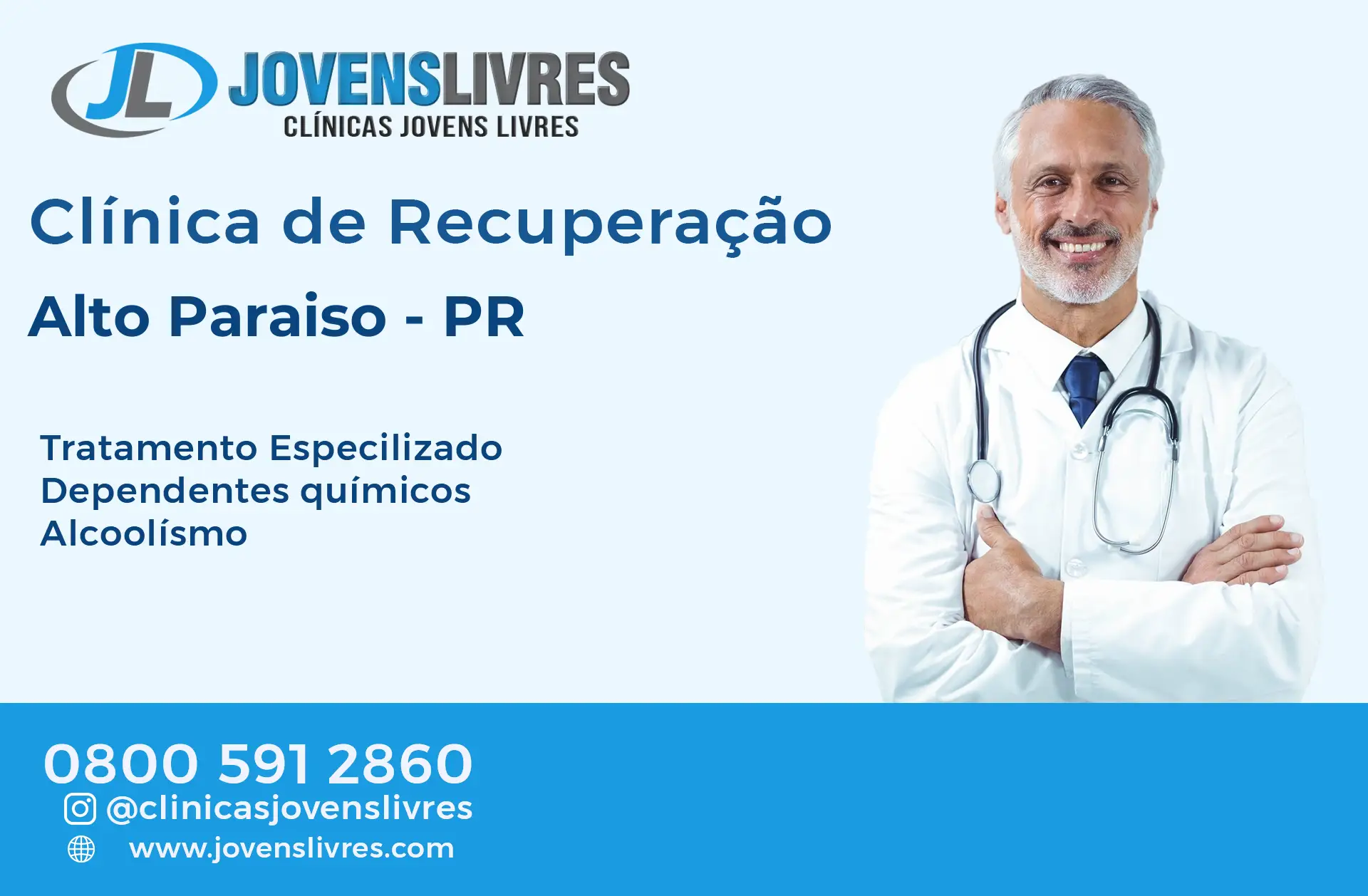 Clínica de Recuperação em Alto Paraíso - PR