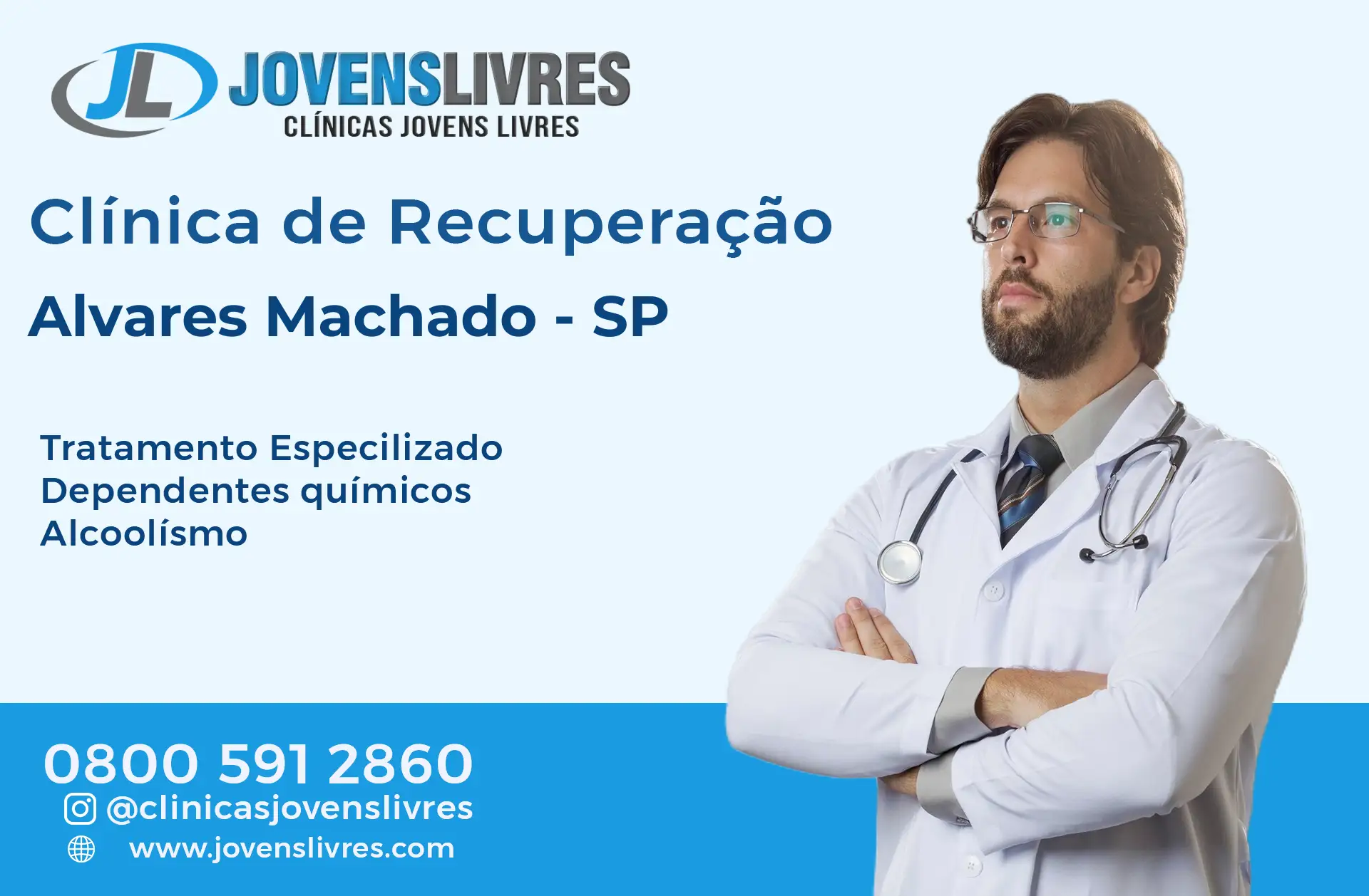 Clínica de Recuperação em Álvares Machado - SP