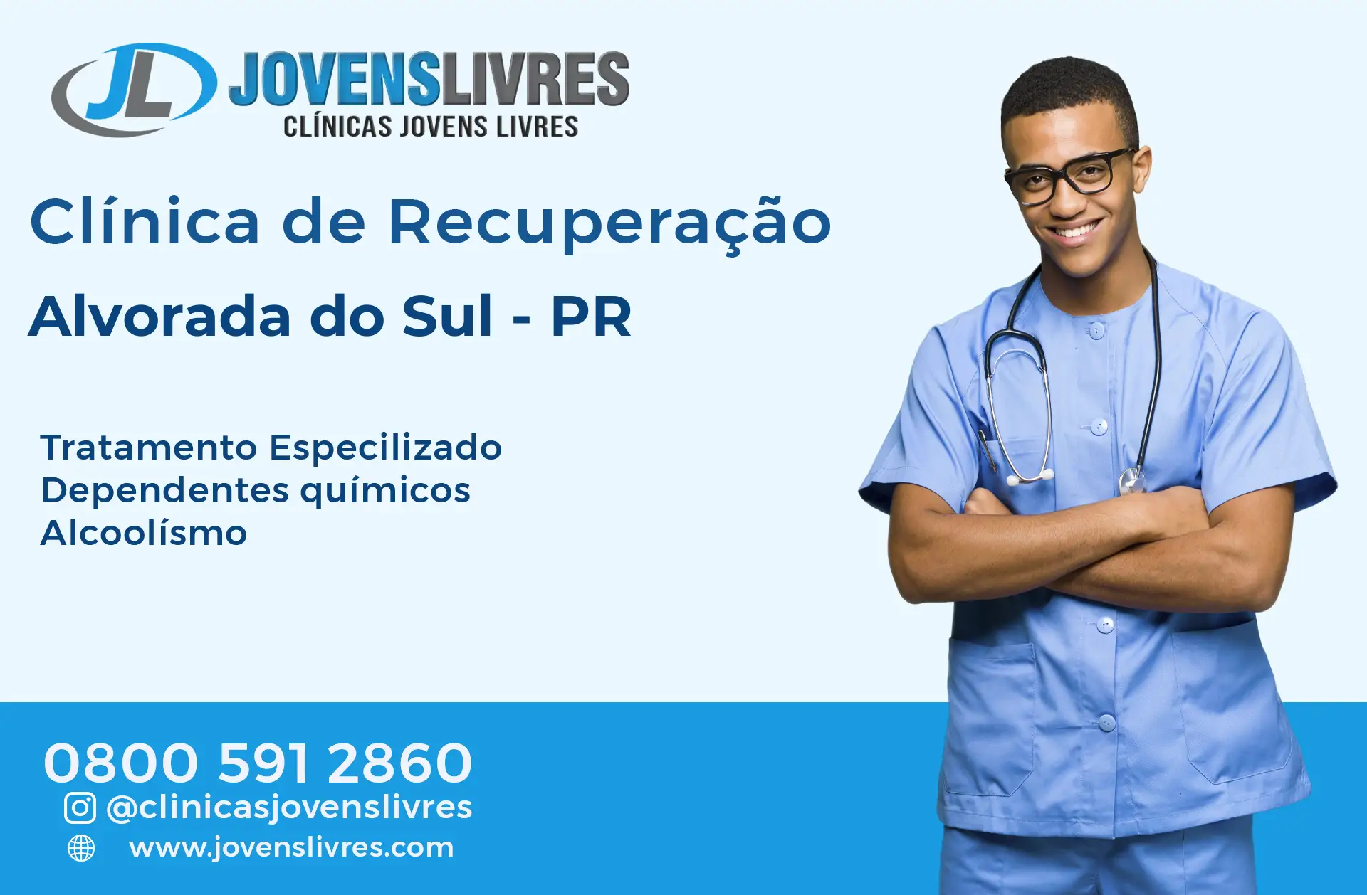 Clínica de Recuperação em Alvorada do Sul - PR