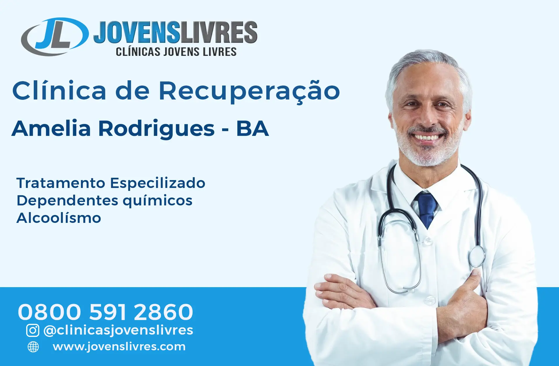 Clínica de Recuperação em Amélia Rodrigues - BA