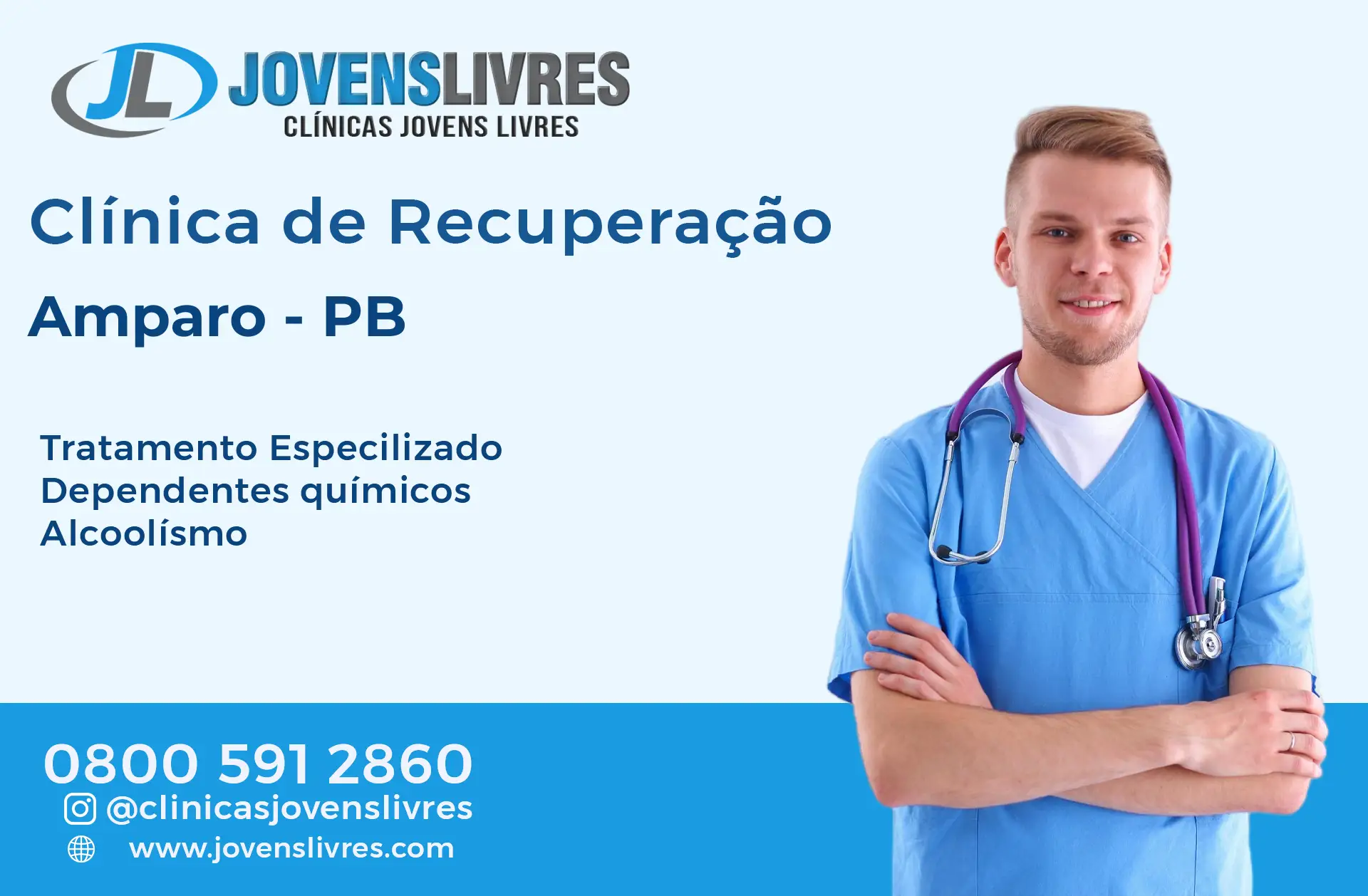 Clínica de Recuperação em Amparo - PB