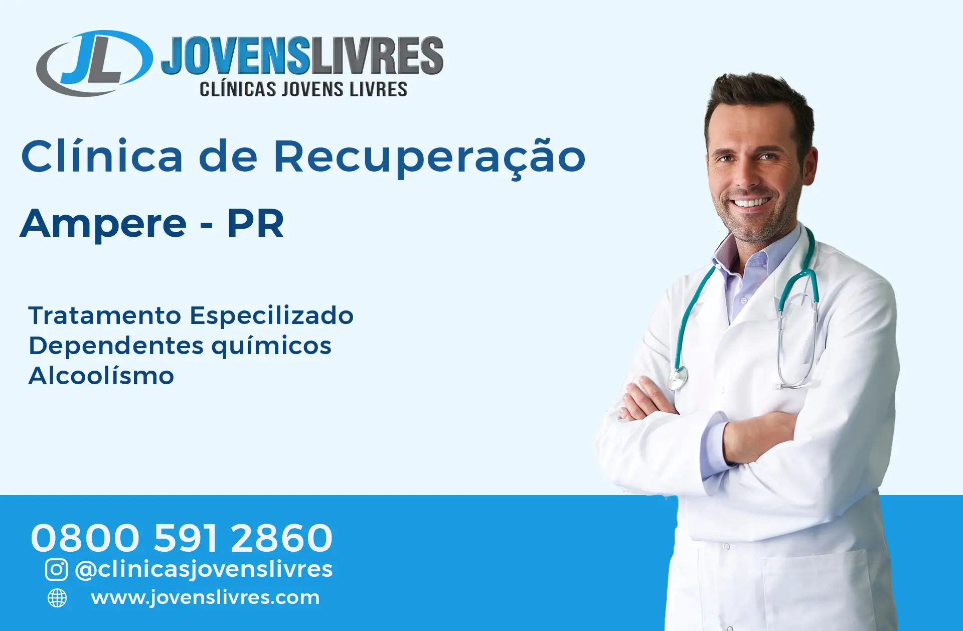 Clínica de Recuperação em Ampére - PR