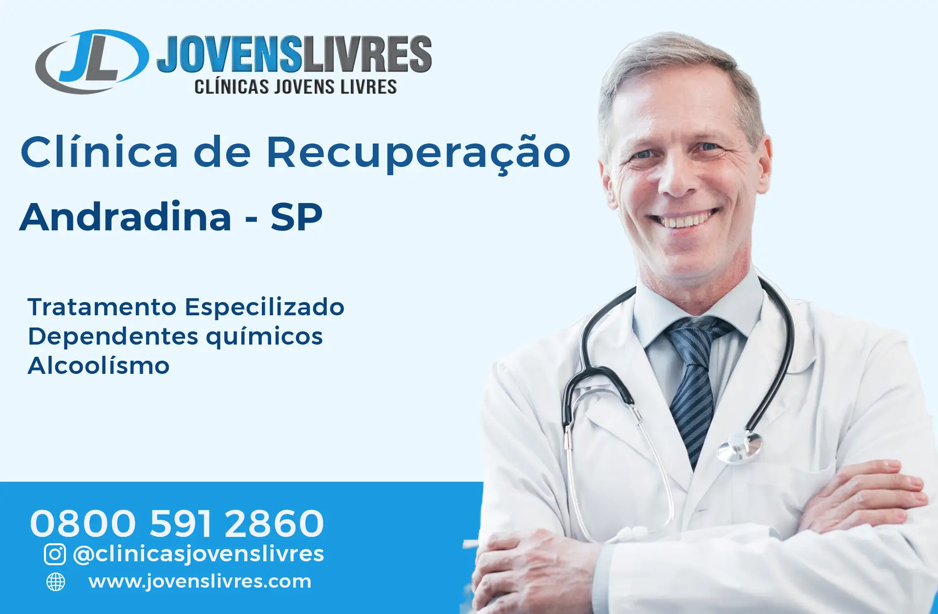 Clínica de Recuperação em Andradina - SP