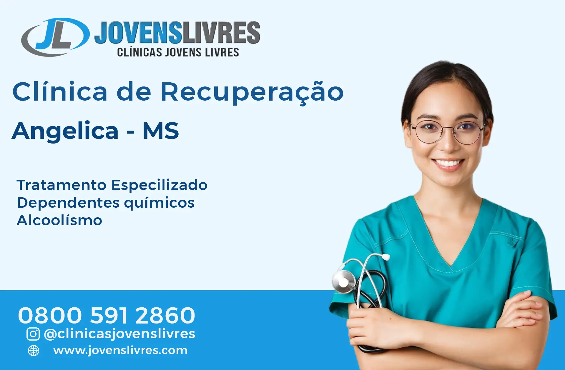 Clínica de Recuperação em Angélica - MS