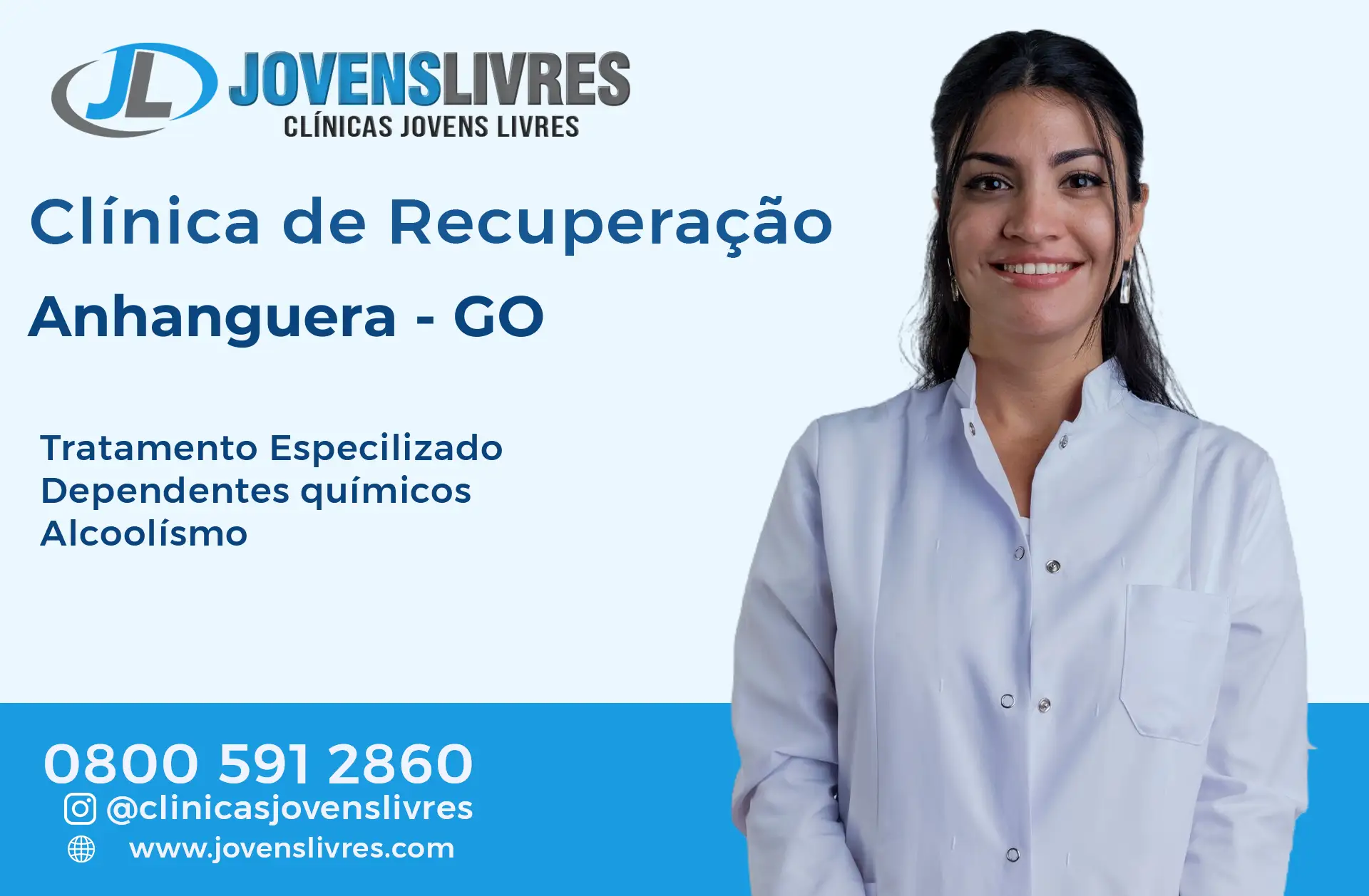 Clínica de Recuperação em Anhanguera - GO