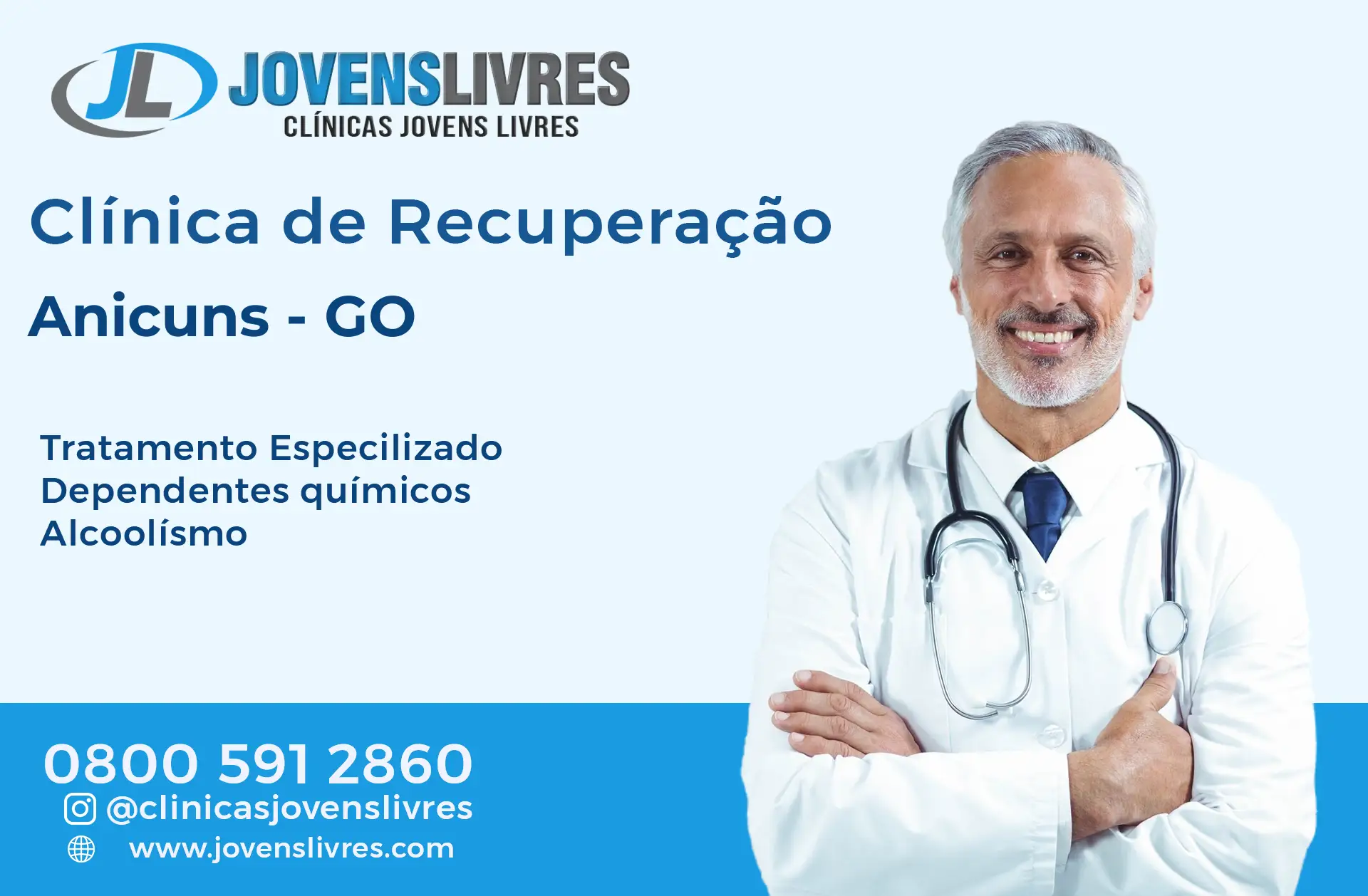 Clínica de Recuperação em Anicuns - GO