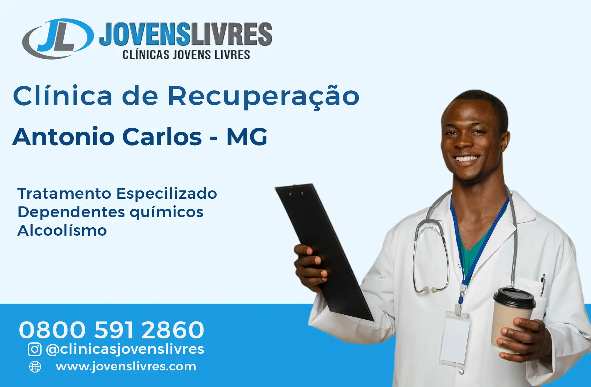 Clínica de Recuperação em Antônio Carlos - MG