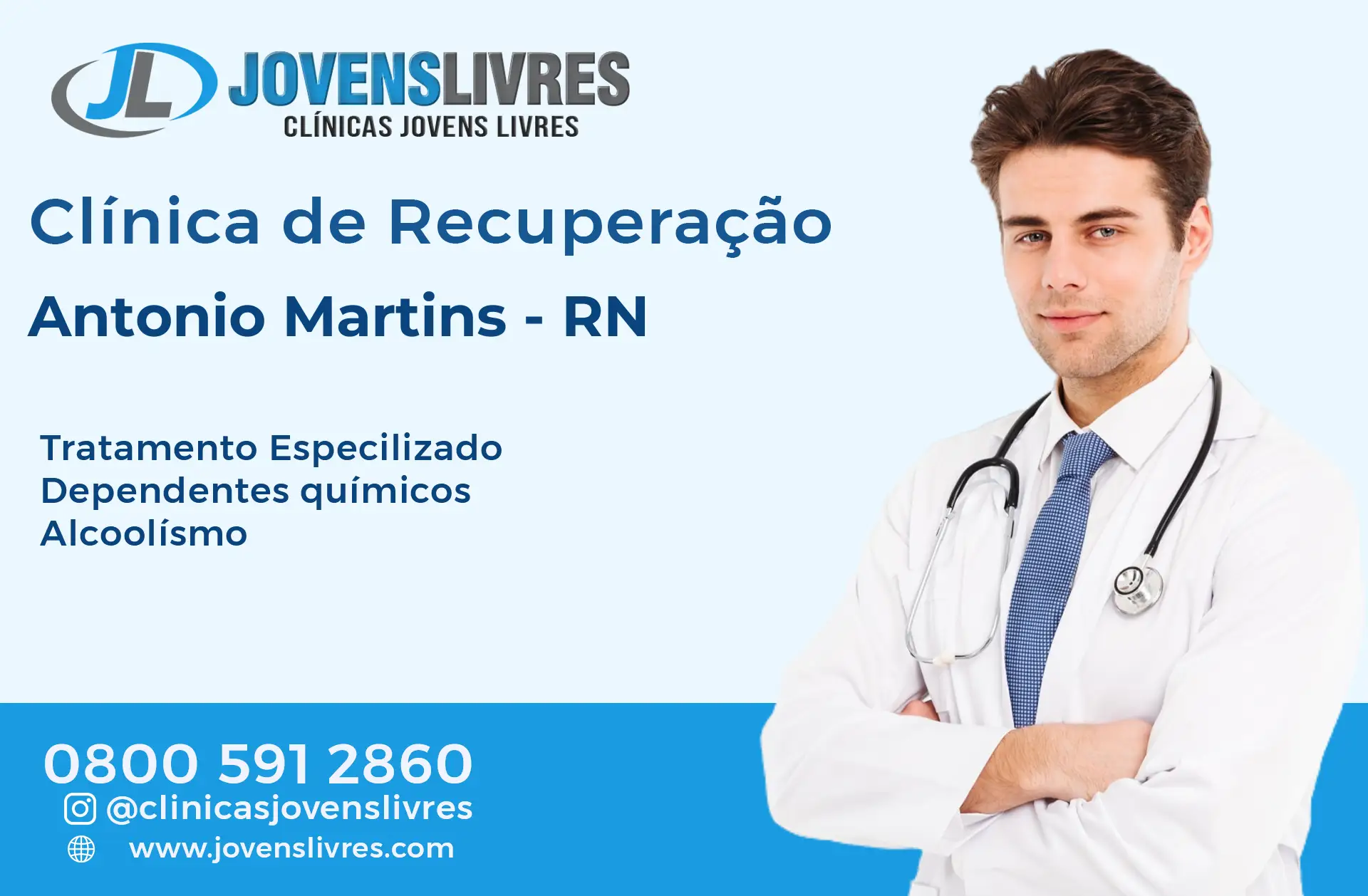 Clínica de Recuperação em Antônio Martins - RN