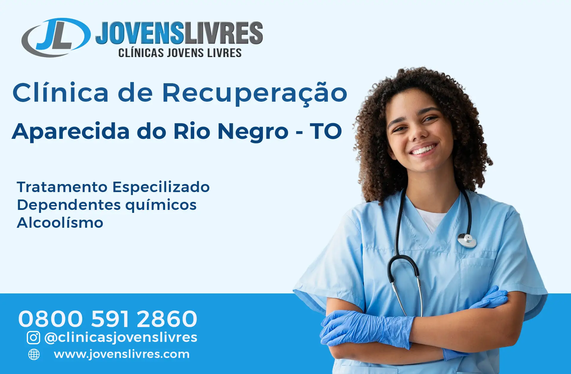 Clínica de Recuperação em Aparecida do Rio Negro - TO