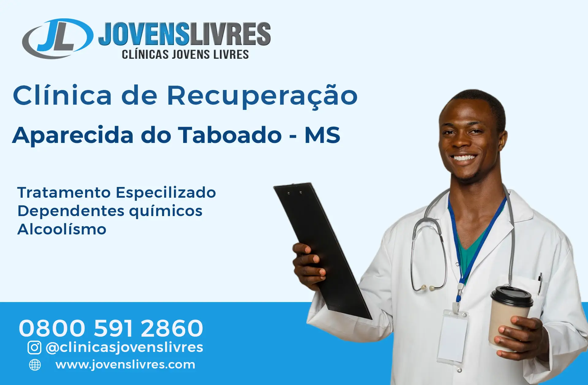 Clínica de Recuperação em Aparecida do Taboado - MS