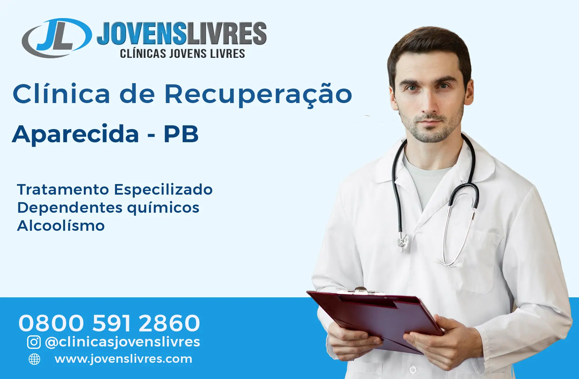 Clínica de Recuperação em Aparecida - PB