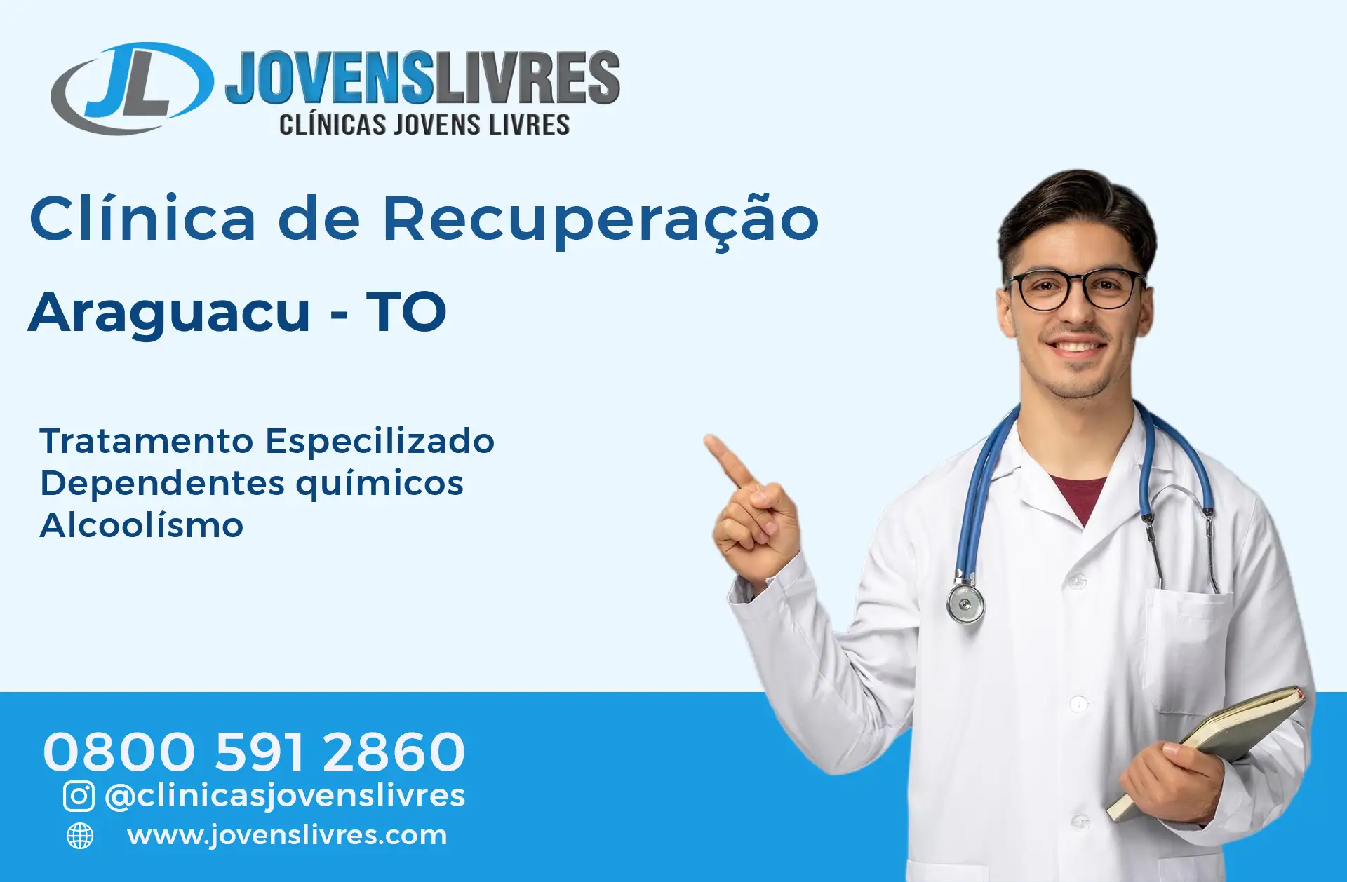 Clínica de Recuperação em Araguaçu - TO