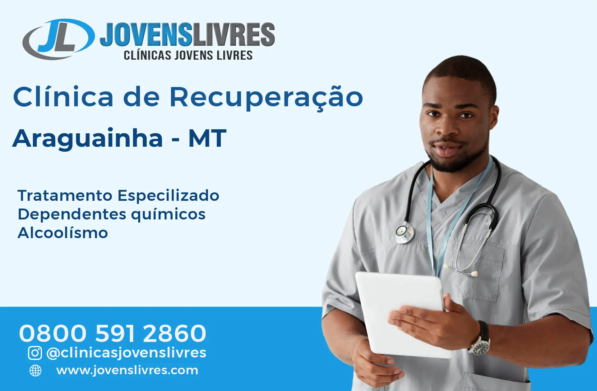 Clínica de Recuperação em Araguainha - MT