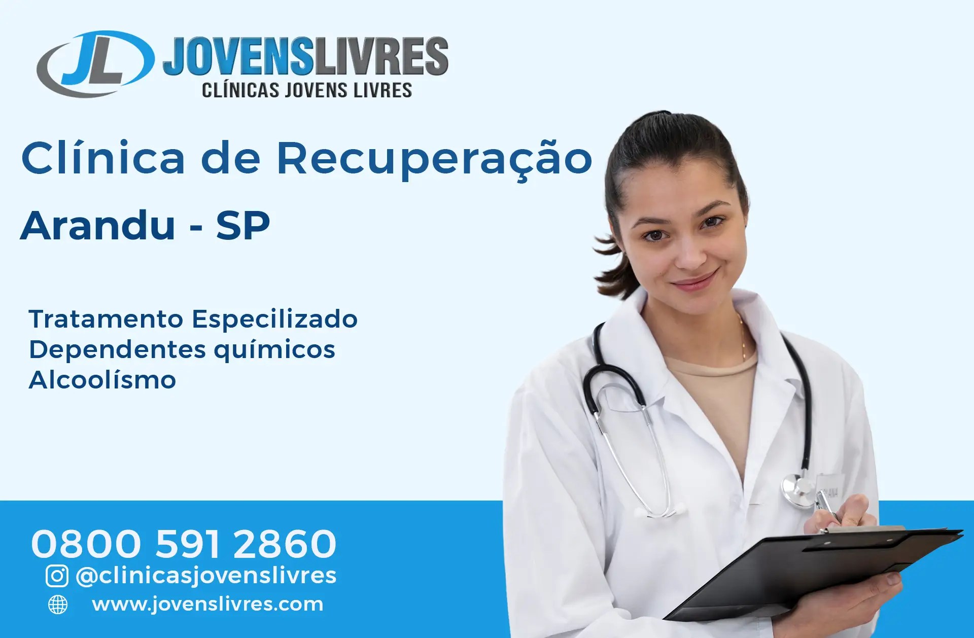 Clínica de Recuperação em Arandu - SP