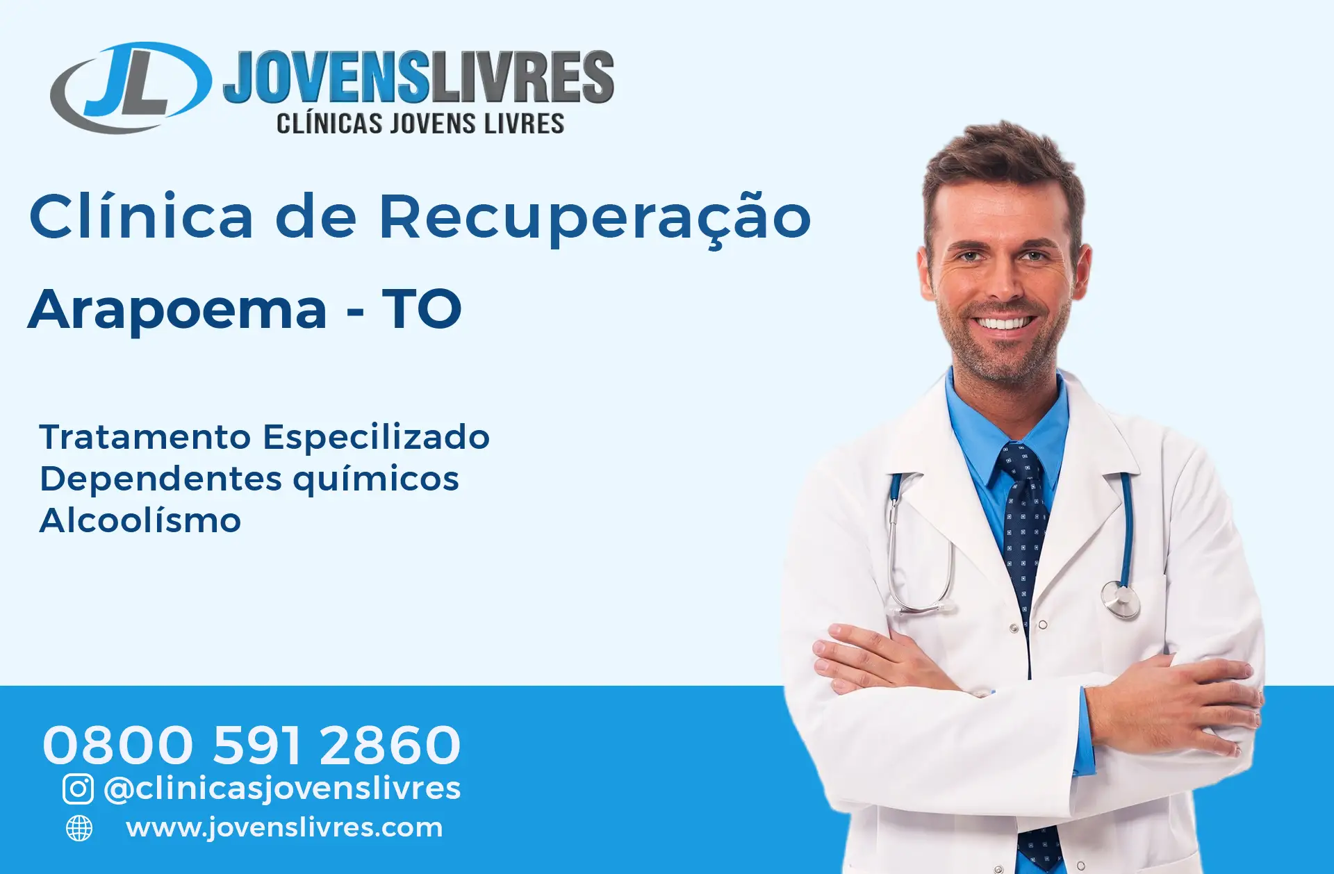 Clínica de Recuperação em Arapoema - TO