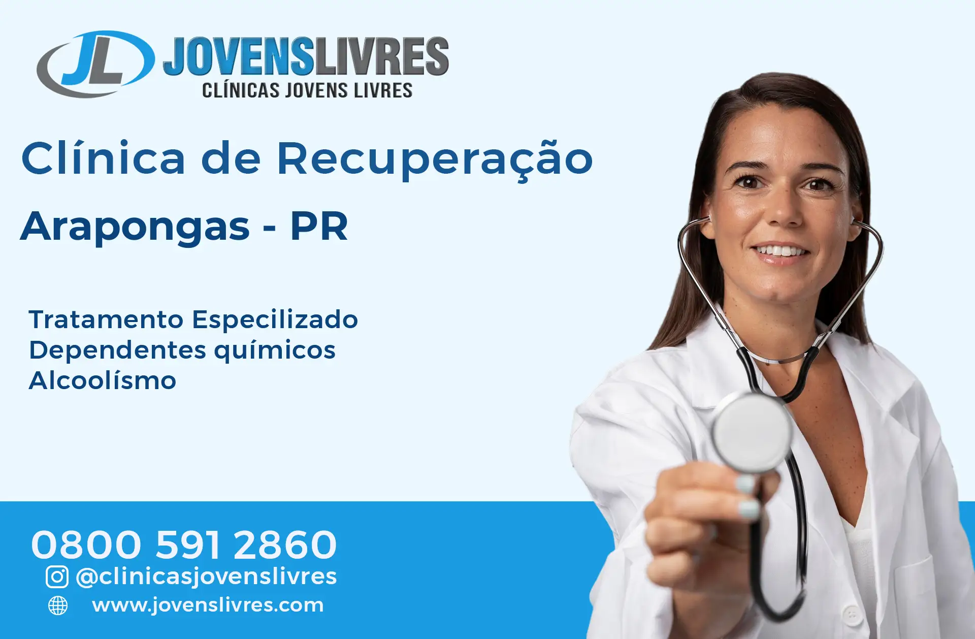 Clínica de Recuperação em Arapongas - PR