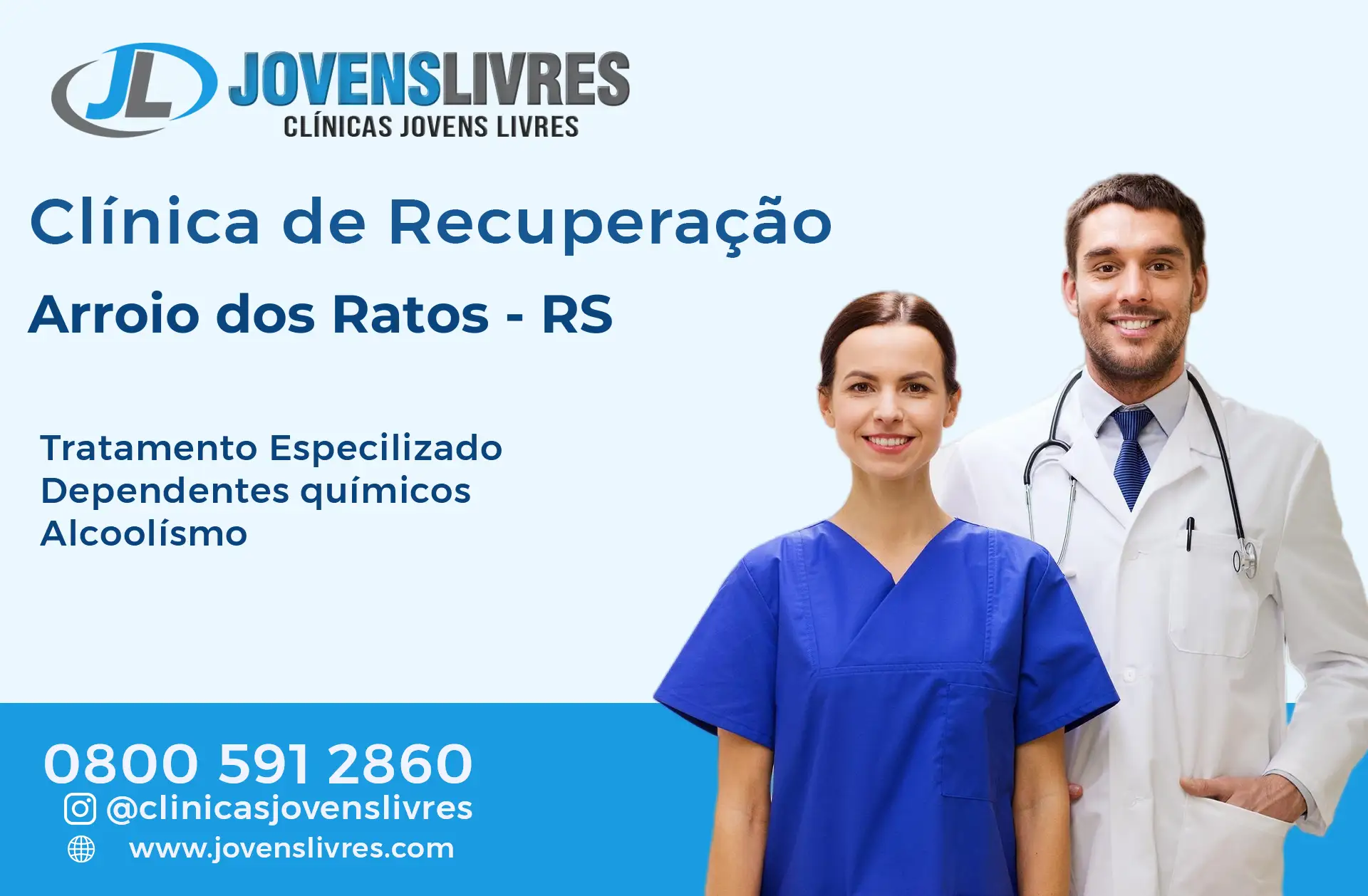 Clínica de Recuperação em Arroio dos Ratos - RS