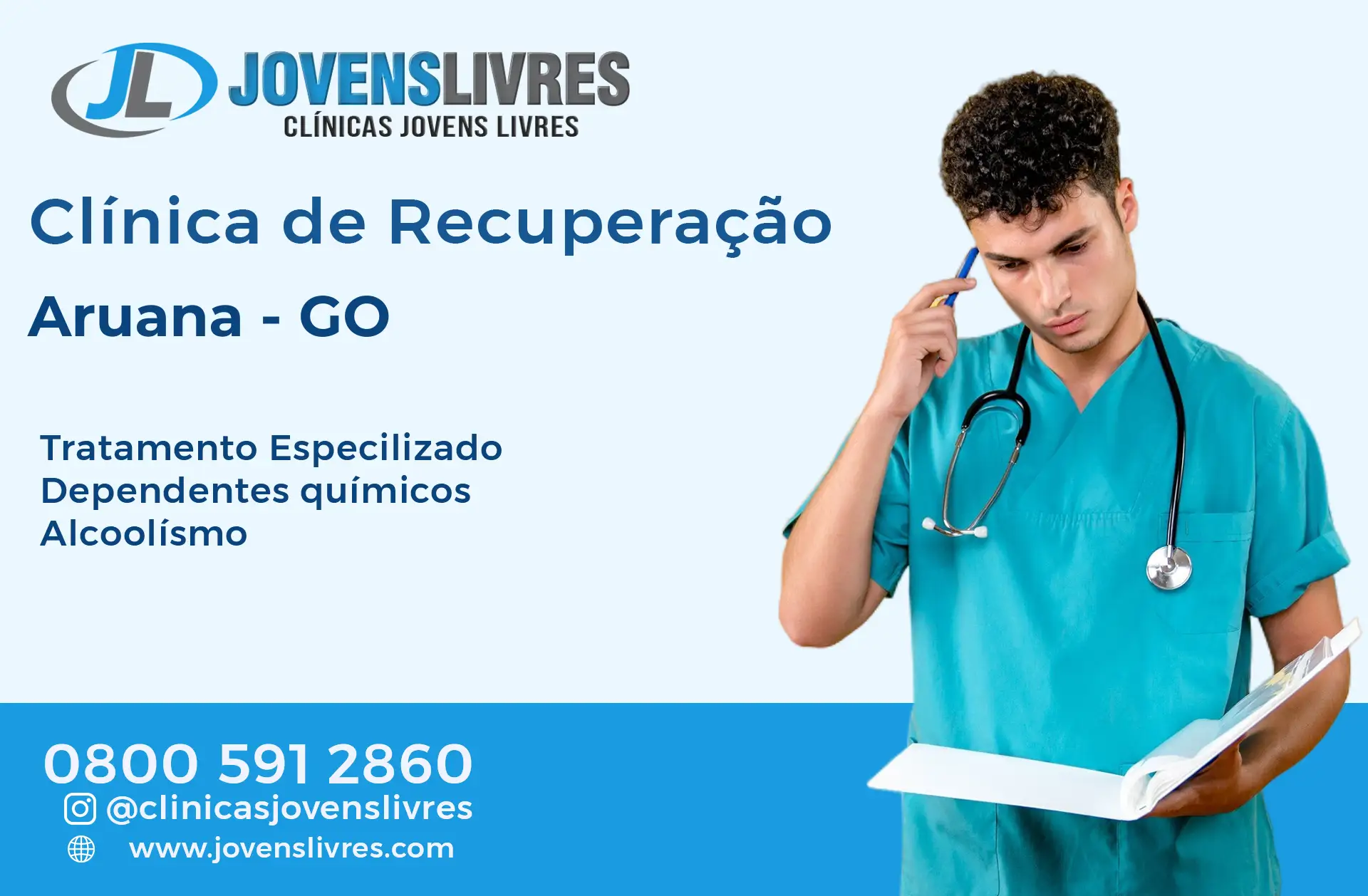 Clínica de Recuperação em Aruanã - GO