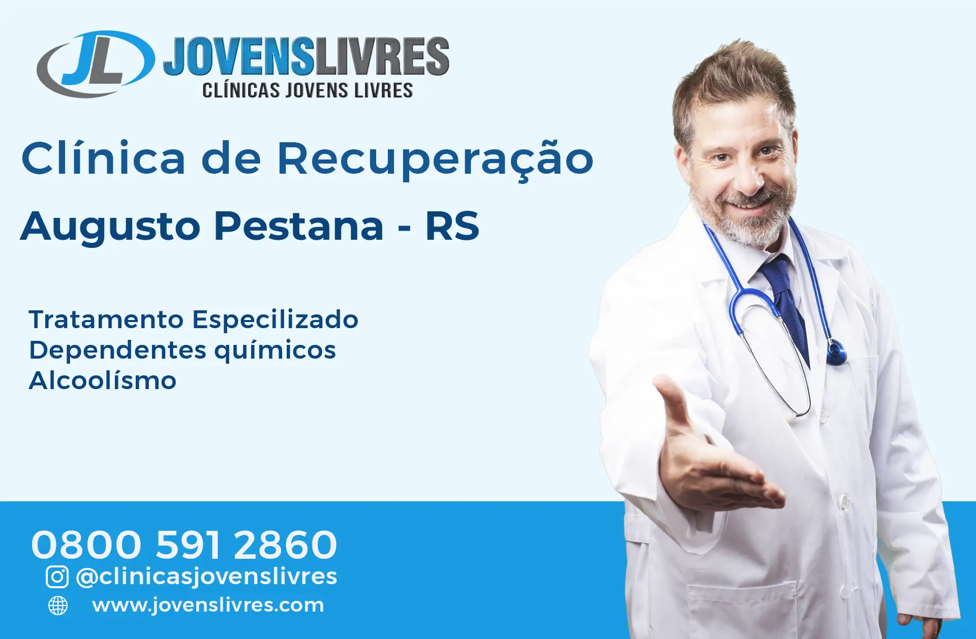 Clínica de Recuperação em Augusto Pestana - RS