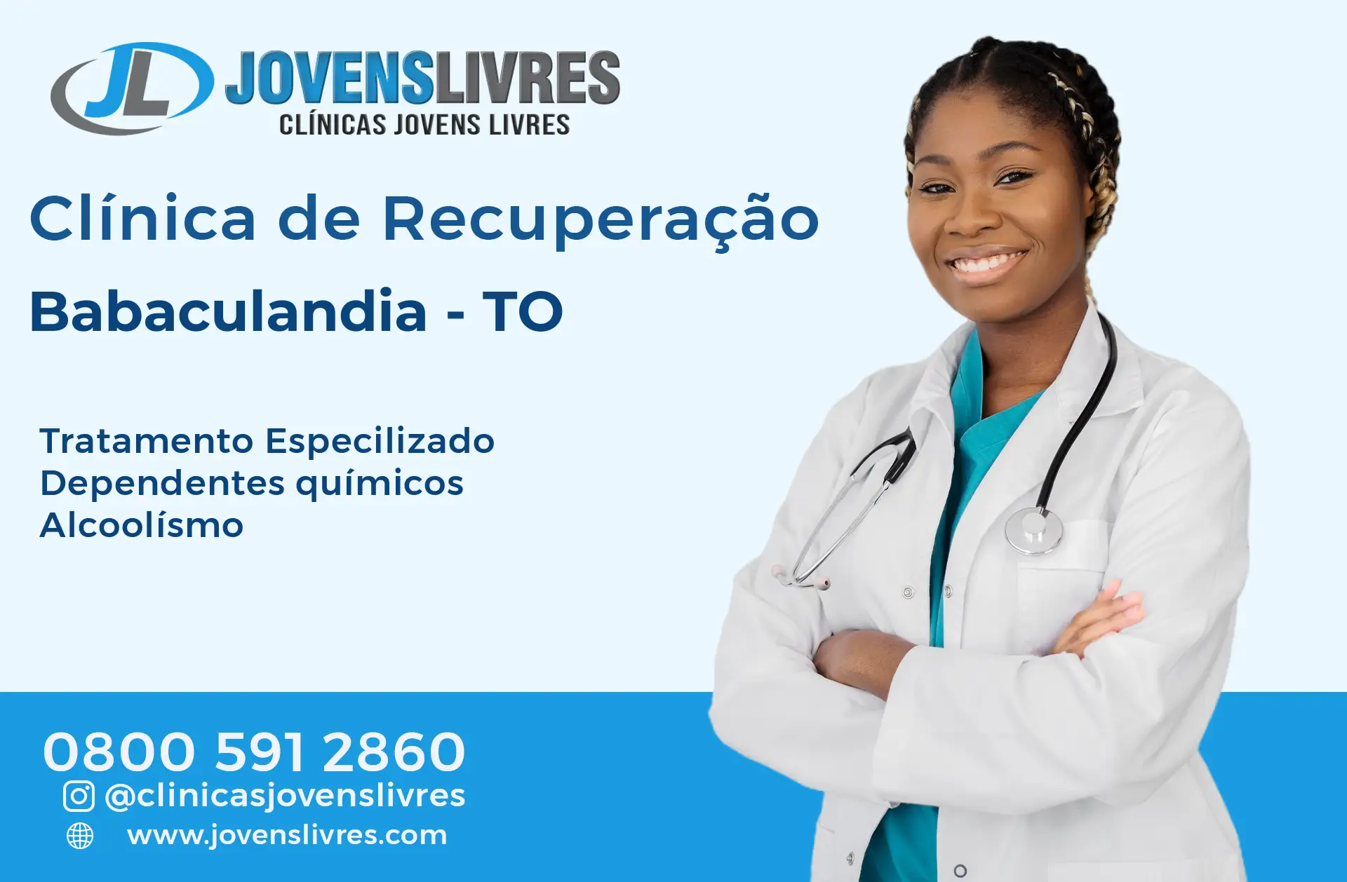 Clínica de Recuperação em Babaçulândia - TO