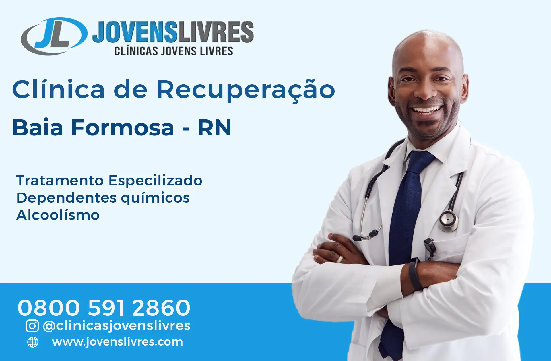 Clínica de Recuperação em Baía Formosa - RN