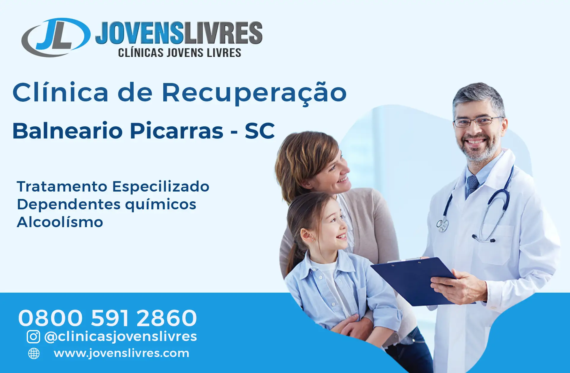 Clínica de Recuperação em Balneário Piçarras - SC