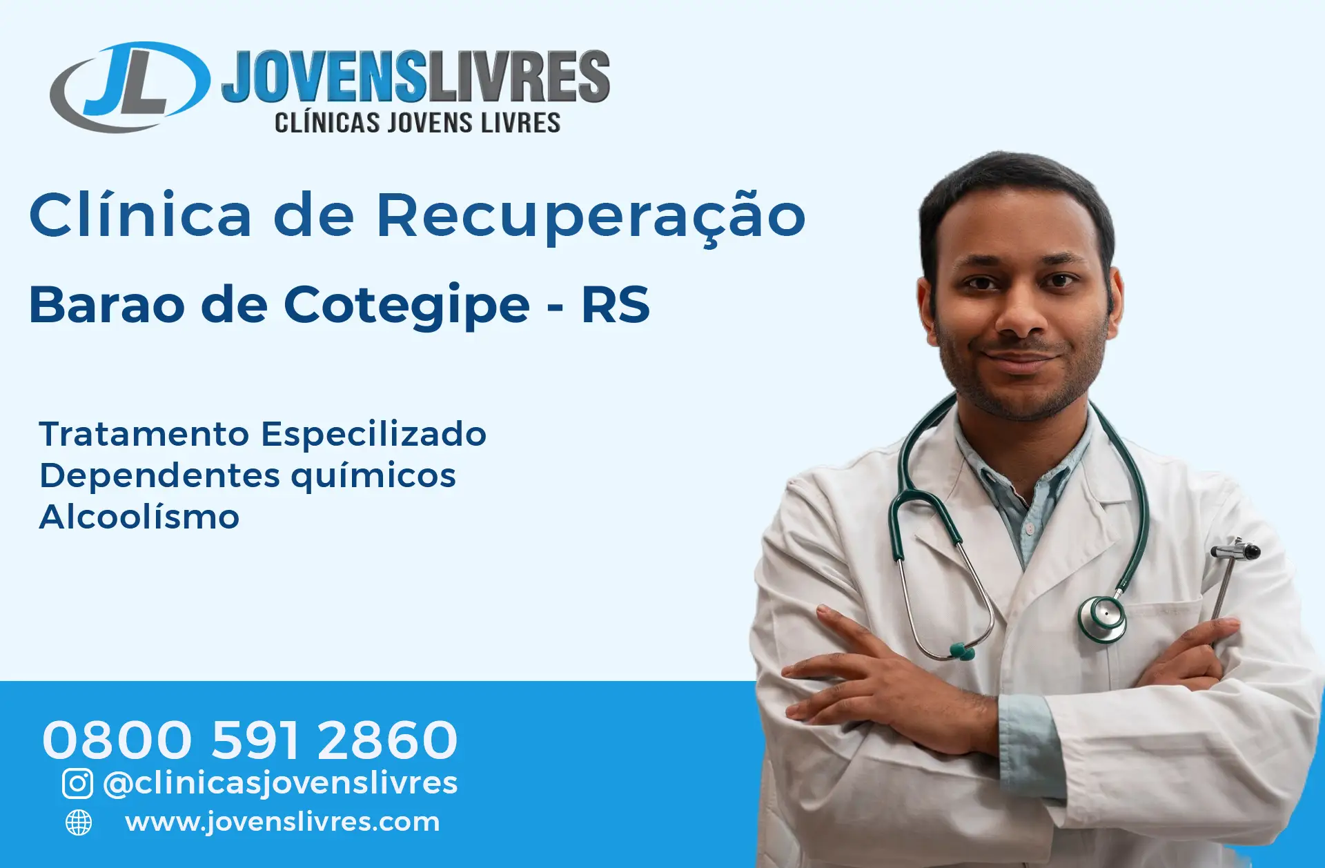 Clínica de Recuperação em Barão de Cotegipe - RS