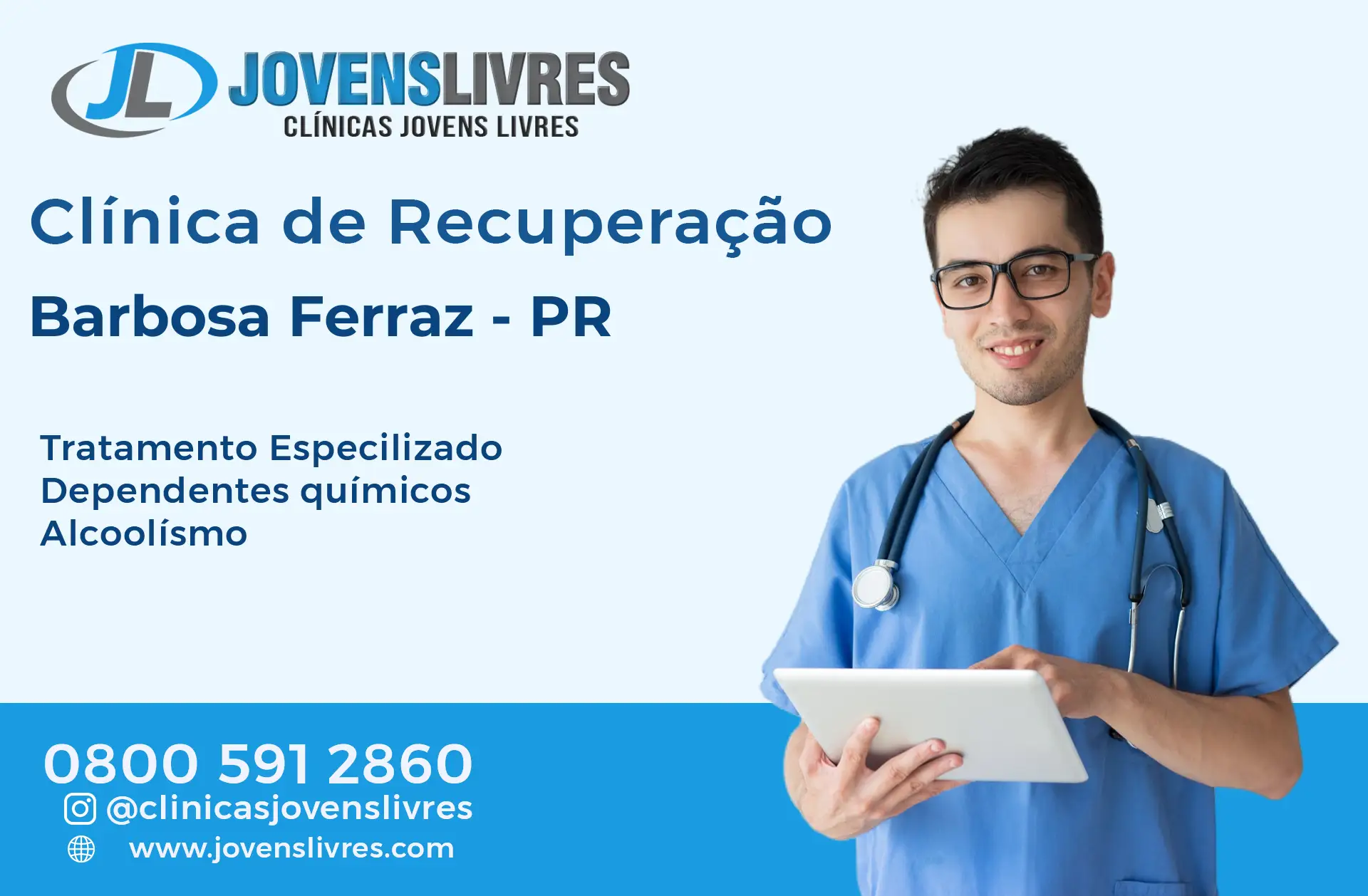 Clínica de Recuperação em Barbosa Ferraz - PR