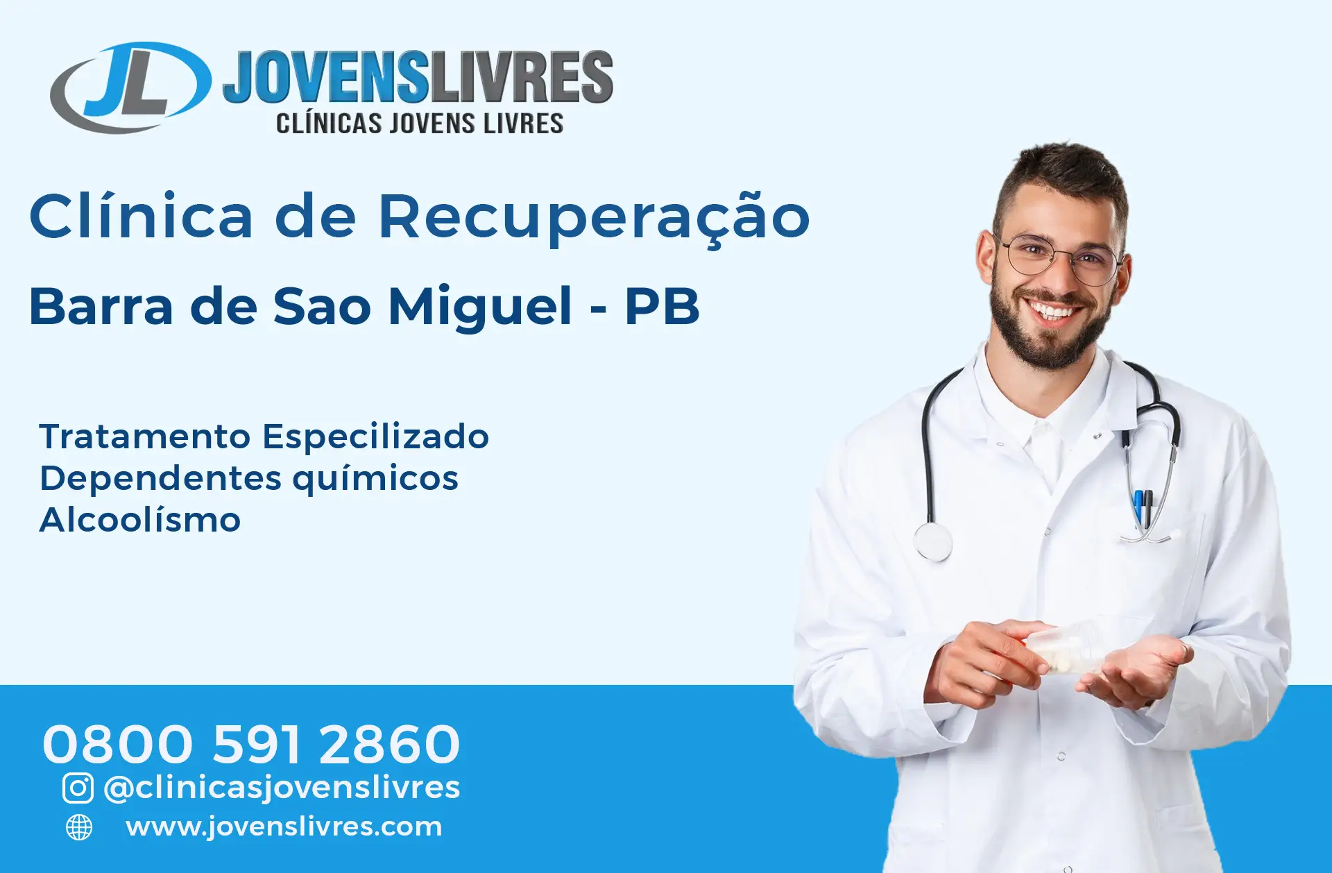 Clínica de Recuperação em Barra de São Miguel - PB