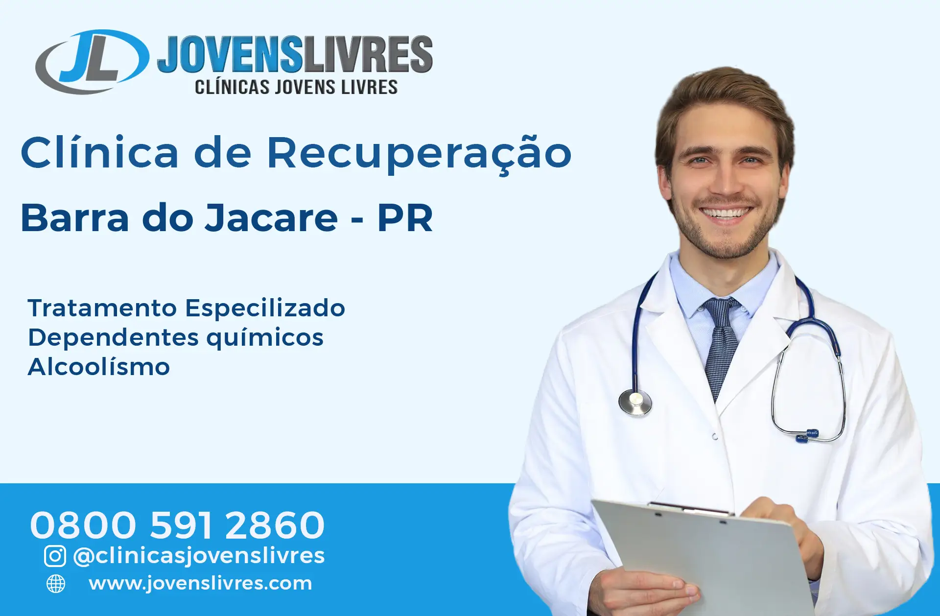 Clínica de Recuperação em Barra do Jacaré - PR