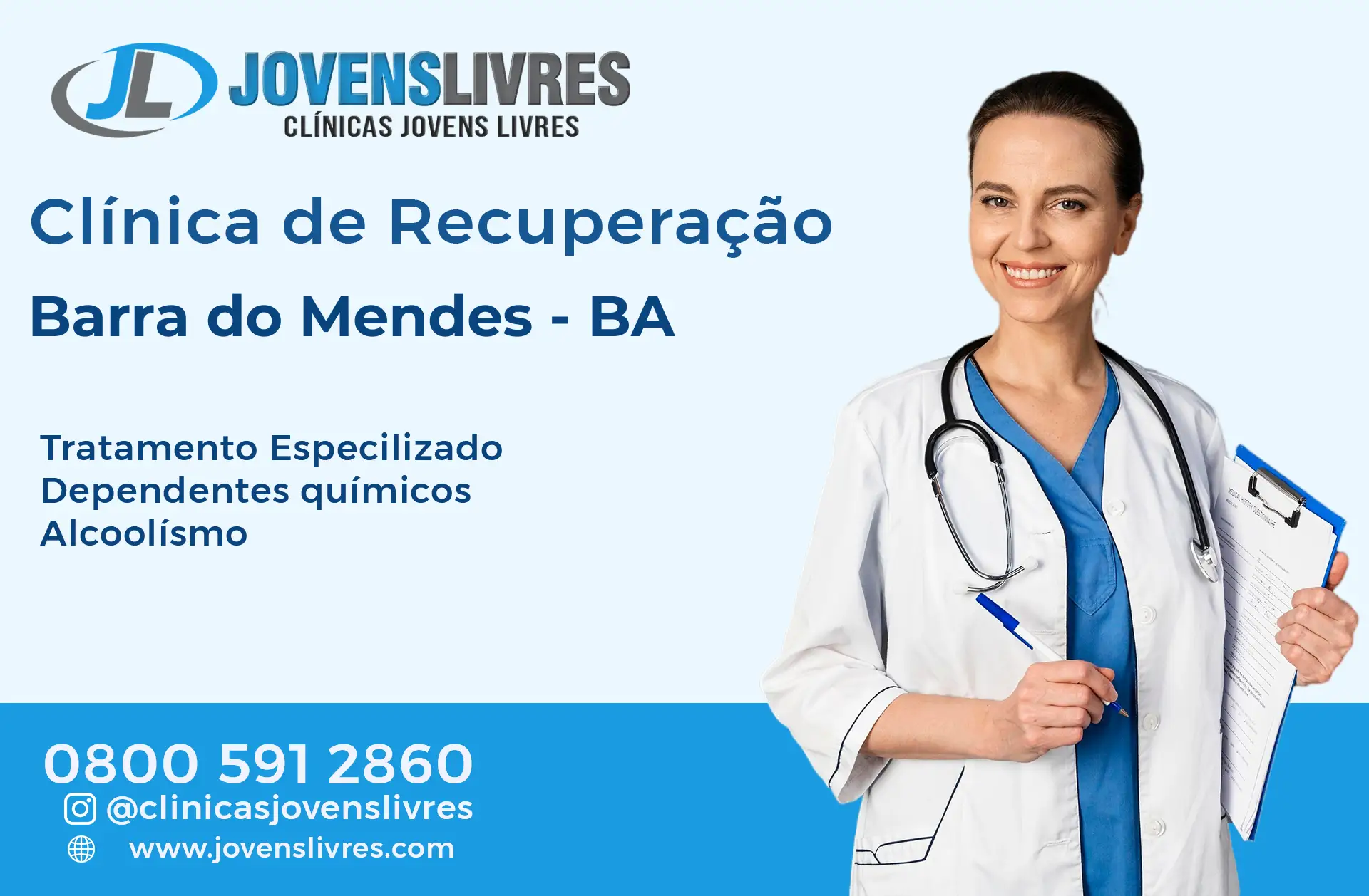 Clínica de Recuperação em Barra do Mendes - BA