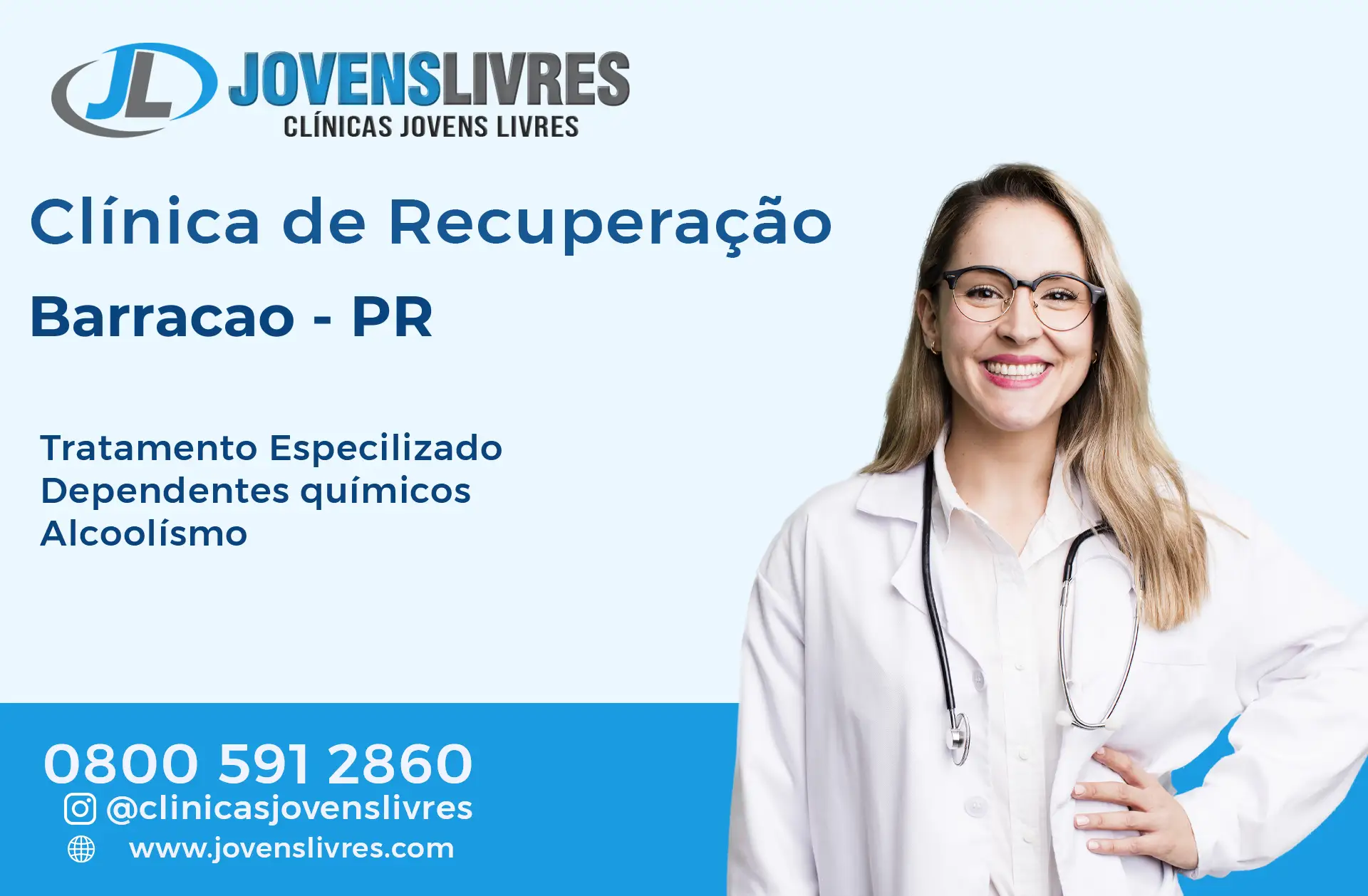 Clínica de Recuperação em Barracão - PR