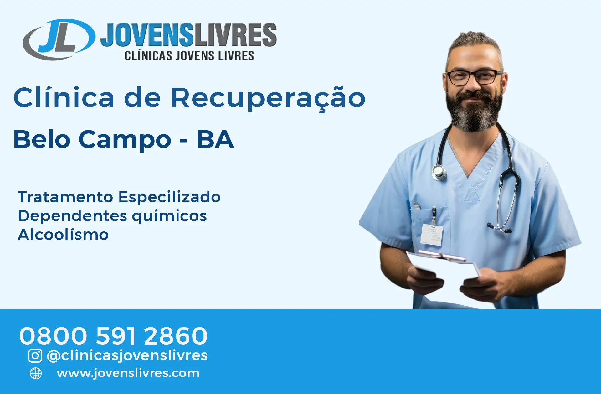 Clínica de Recuperação em Belo Campo - BA