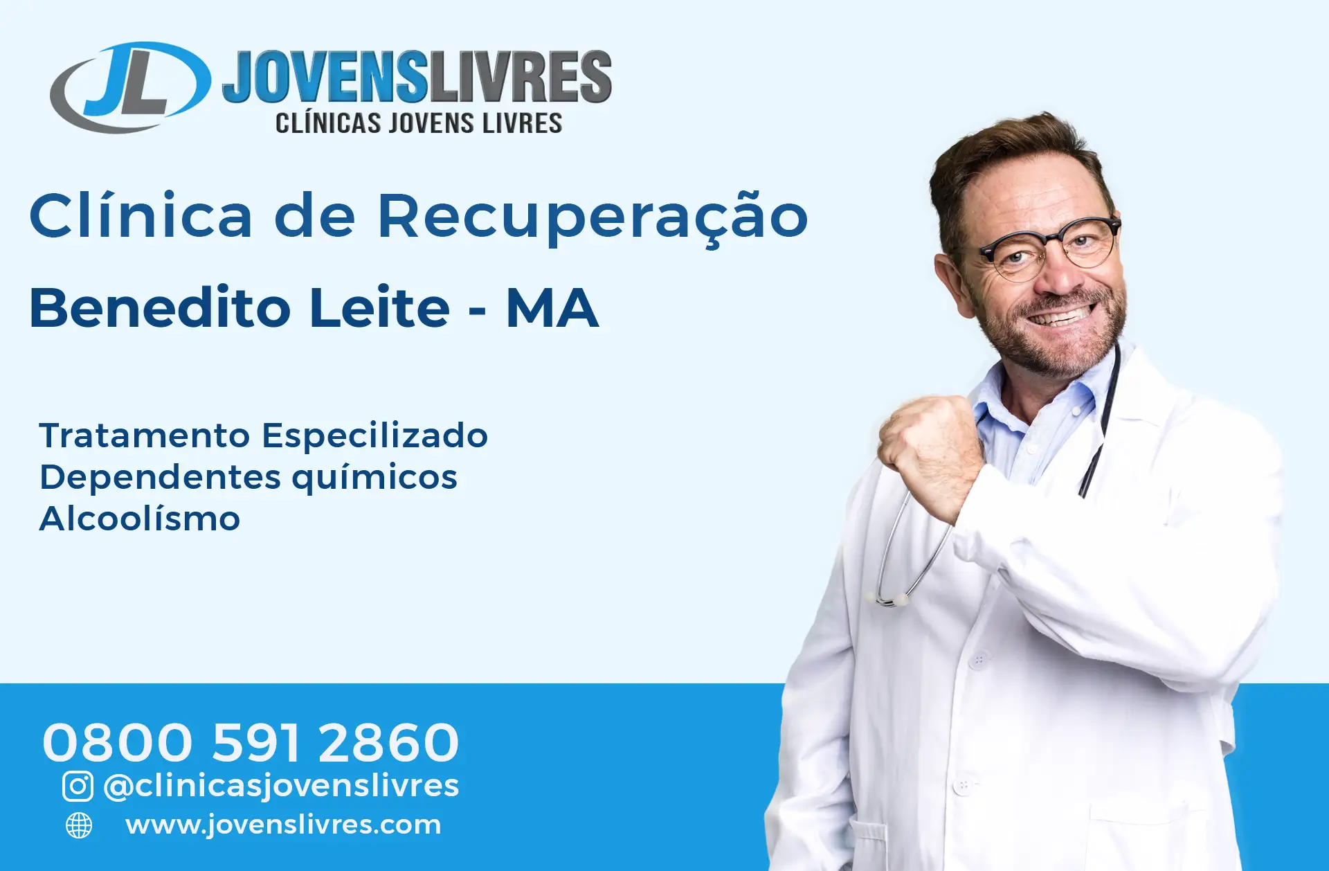 Clínica de Recuperação em Benedito Leite - MA