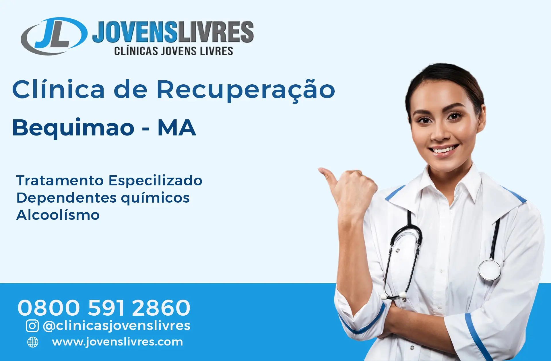 Clínica de Recuperação em Bequimão - MA