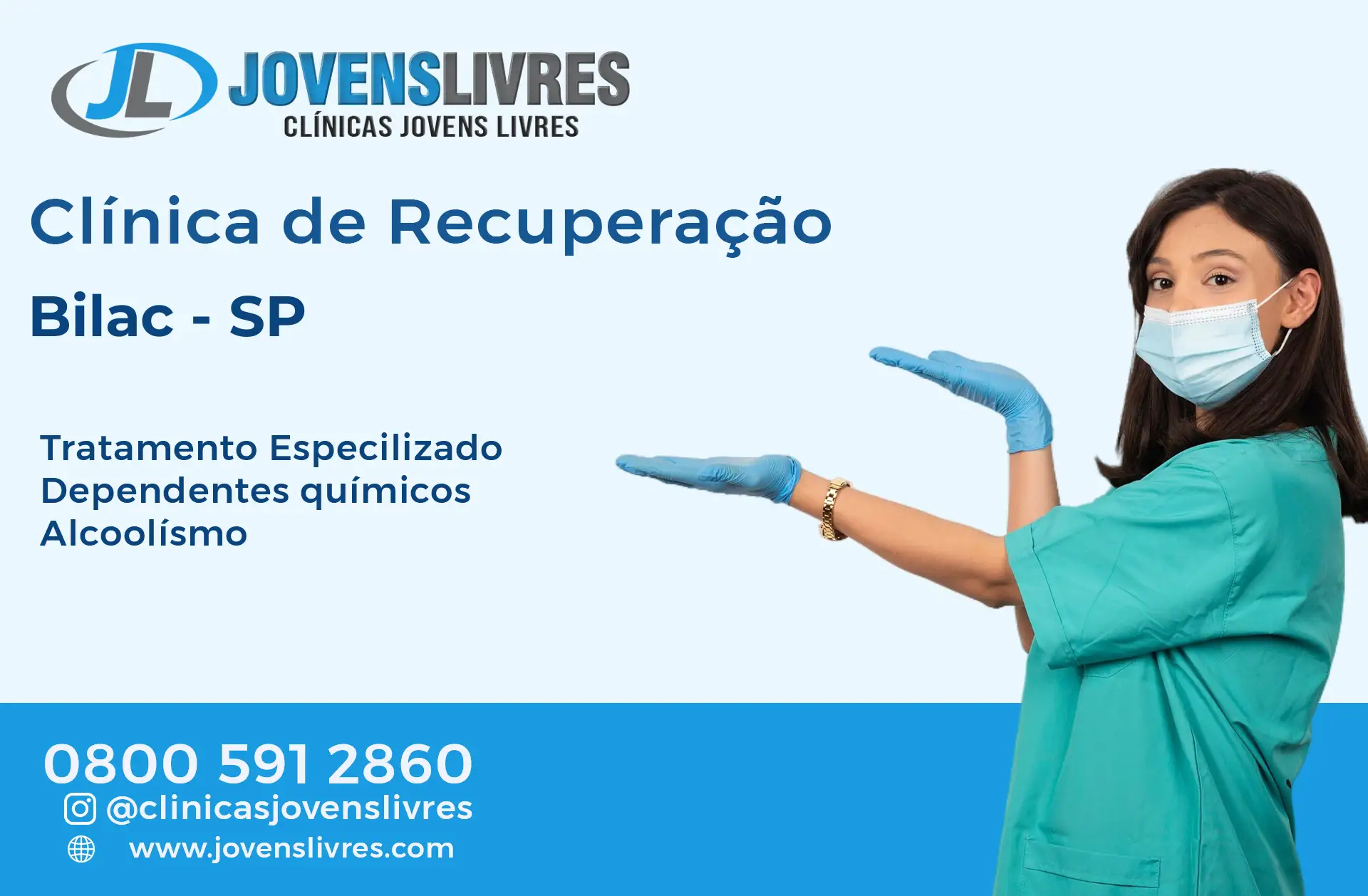 Clínica de Recuperação em Bilac - SP