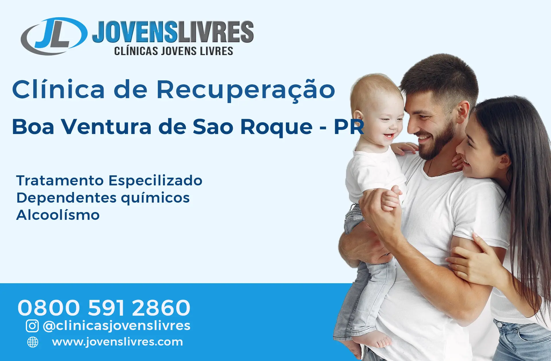 Clínica de Recuperação em Boa Ventura de São Roque - PR