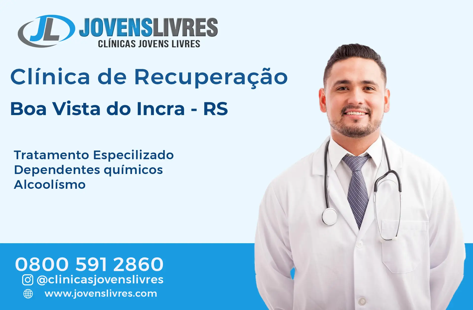 Clínica de Recuperação em Boa Vista do Incra - RS