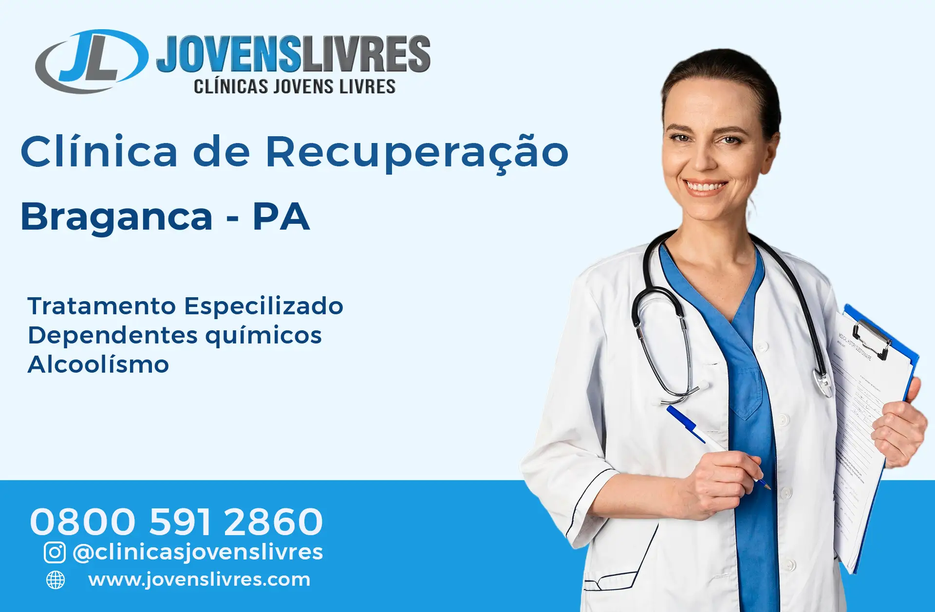 Clínica de Recuperação em Bragança - PA