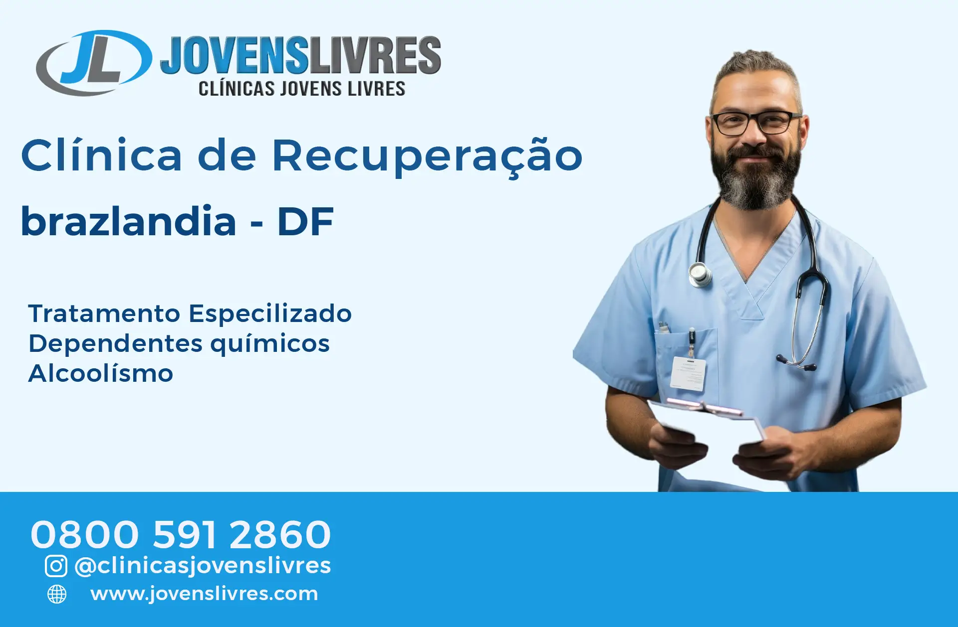 Clínica de Recuperação em Brazlândia - DF