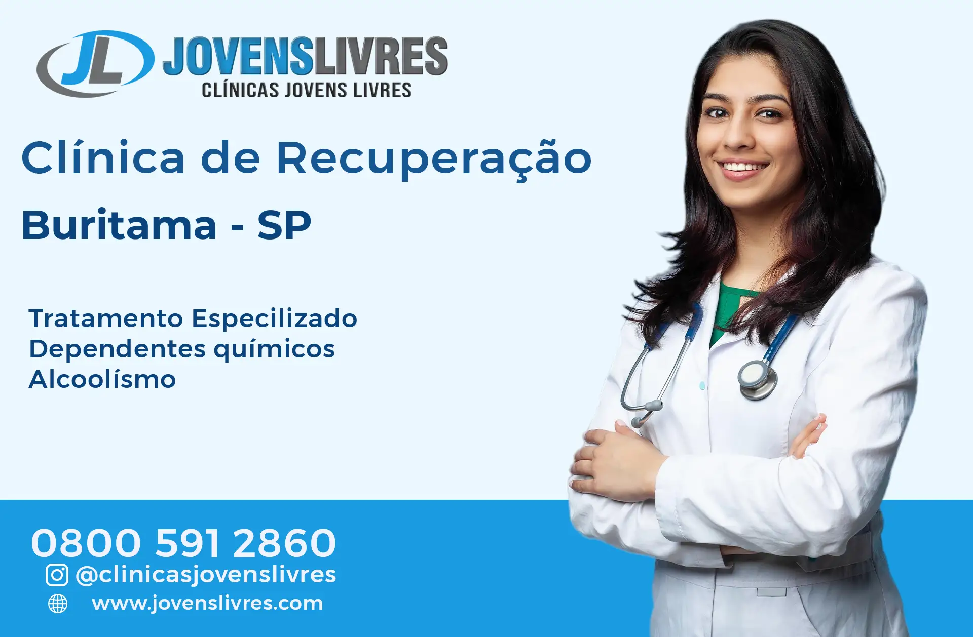 Clínica de Recuperação em Buritama - SP